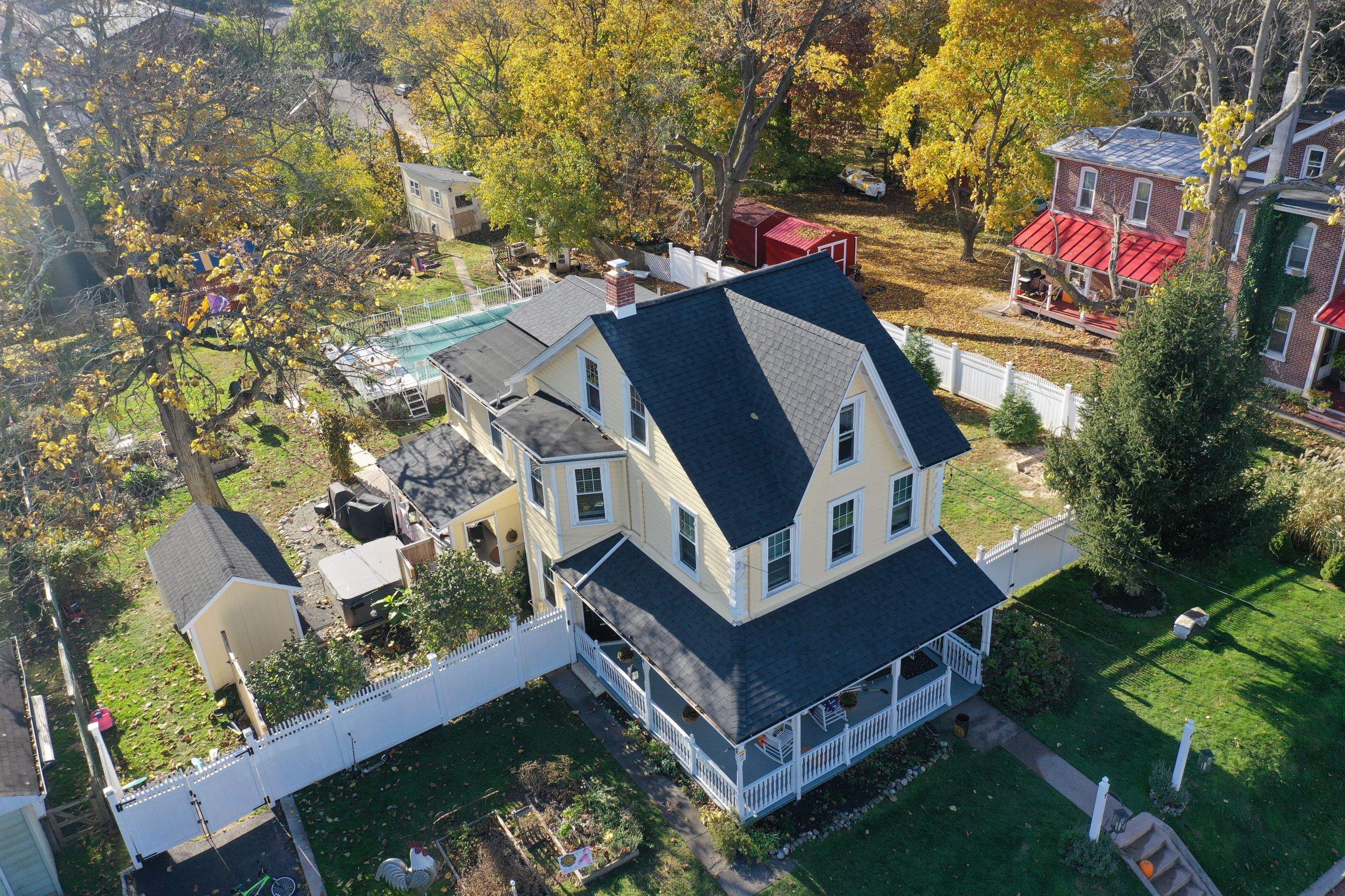 Roofing Installation using CertainTeed Landmark - Moire Black by Storm Guard of Ches-Mont PA