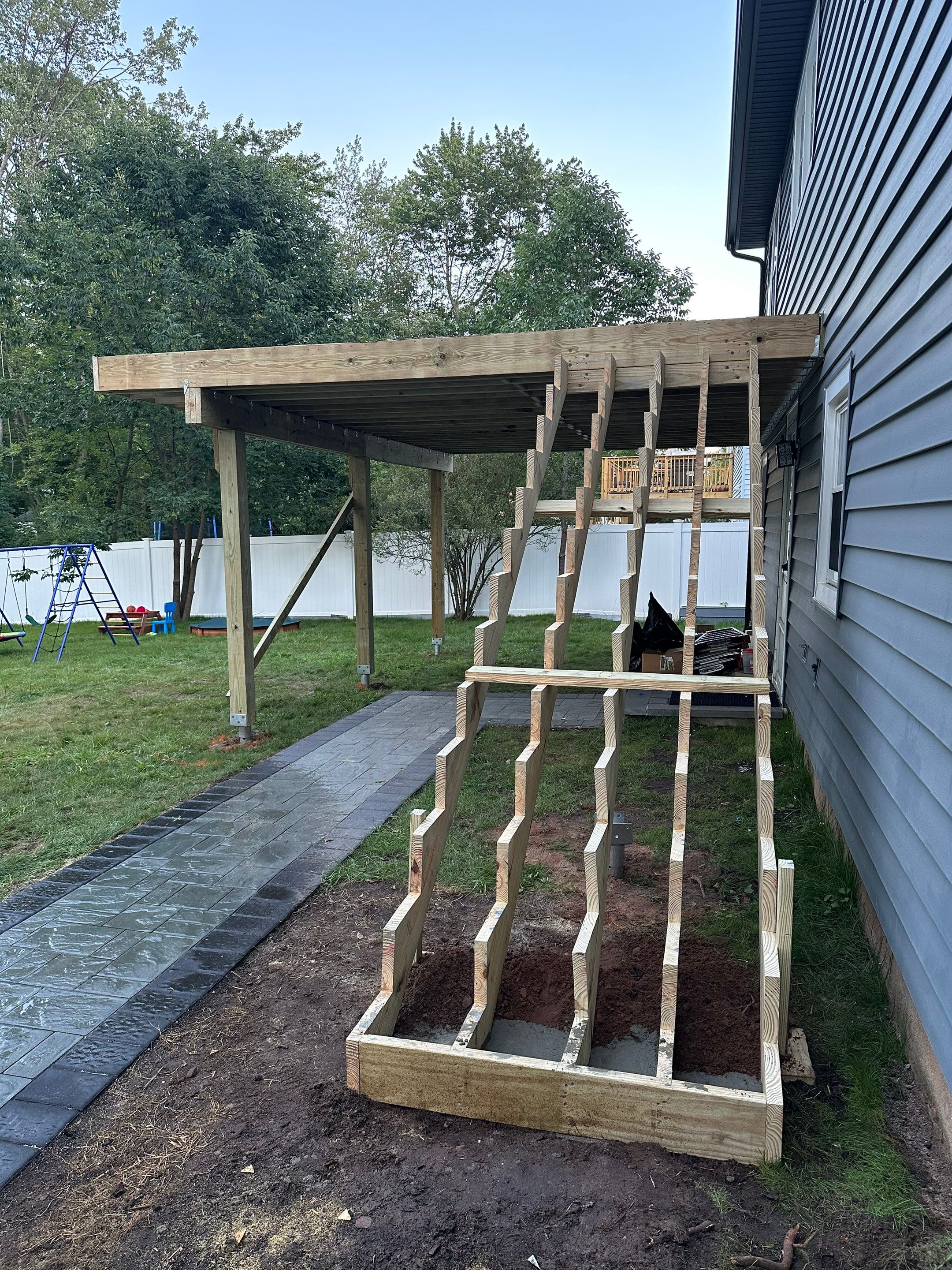 New deck in Westwood NJ by deck guardian