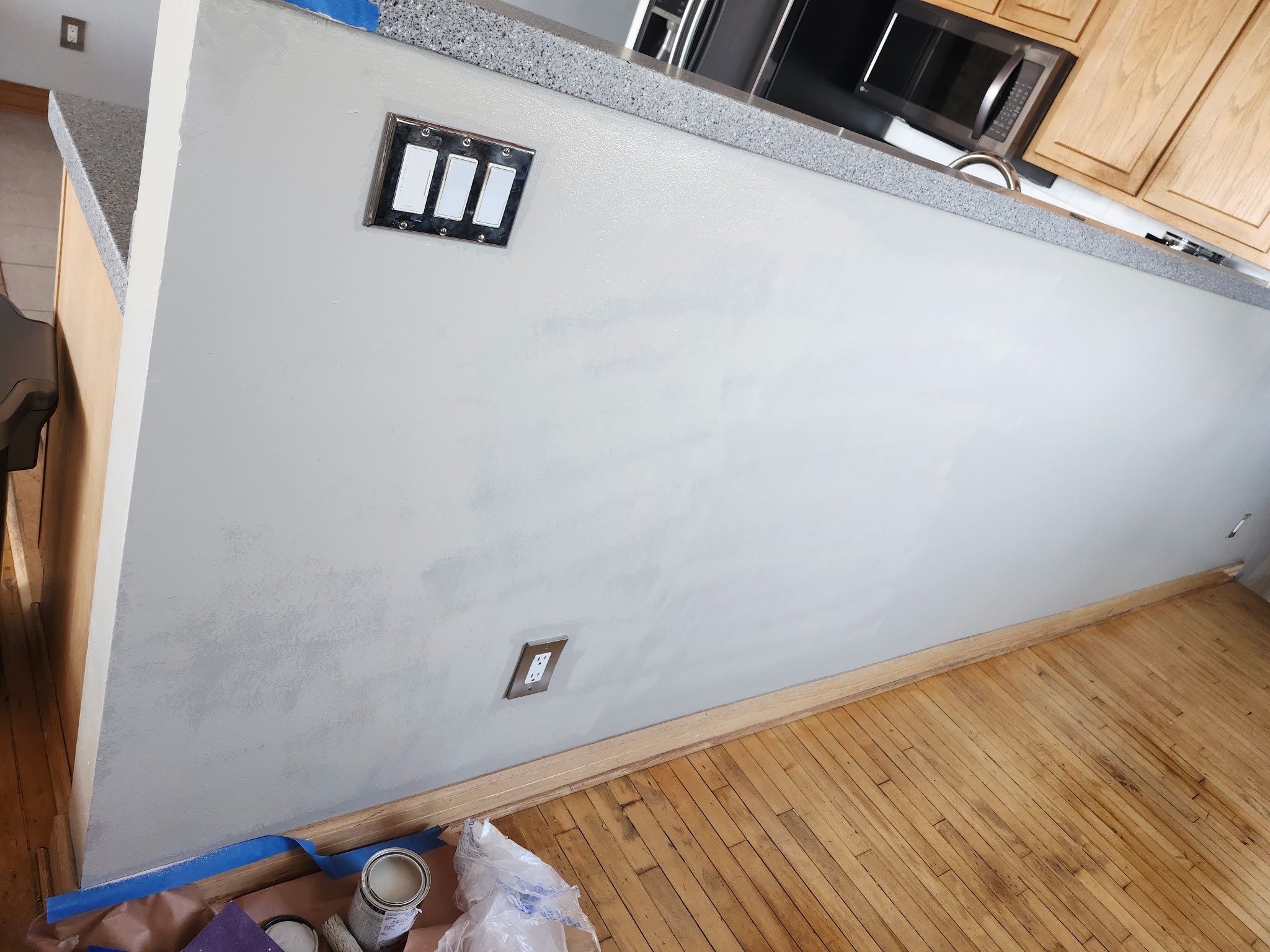 Interior Painting and Drywall Repair Services for Urban Apartment by OCS Contracting Services