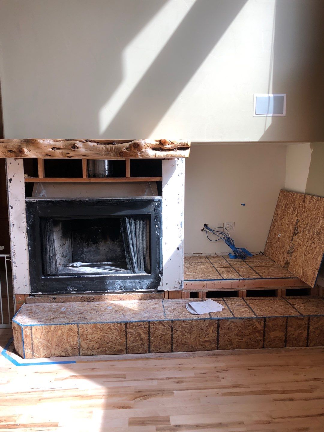 Fireplace Project in Park City by Rudd Builders LLC