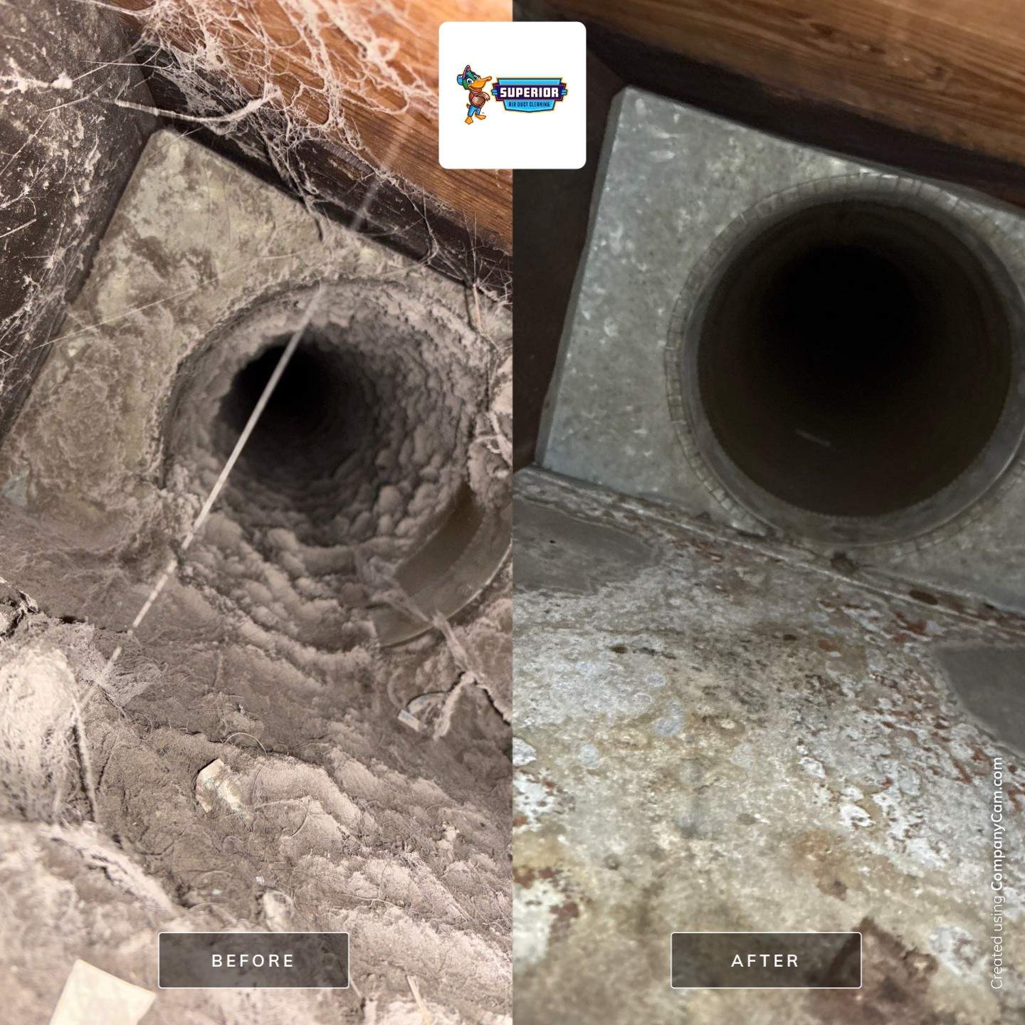 Air Duct Cleaning With a Vacuum Truck in Sharon, PA by Superior Air Duct Cleaning