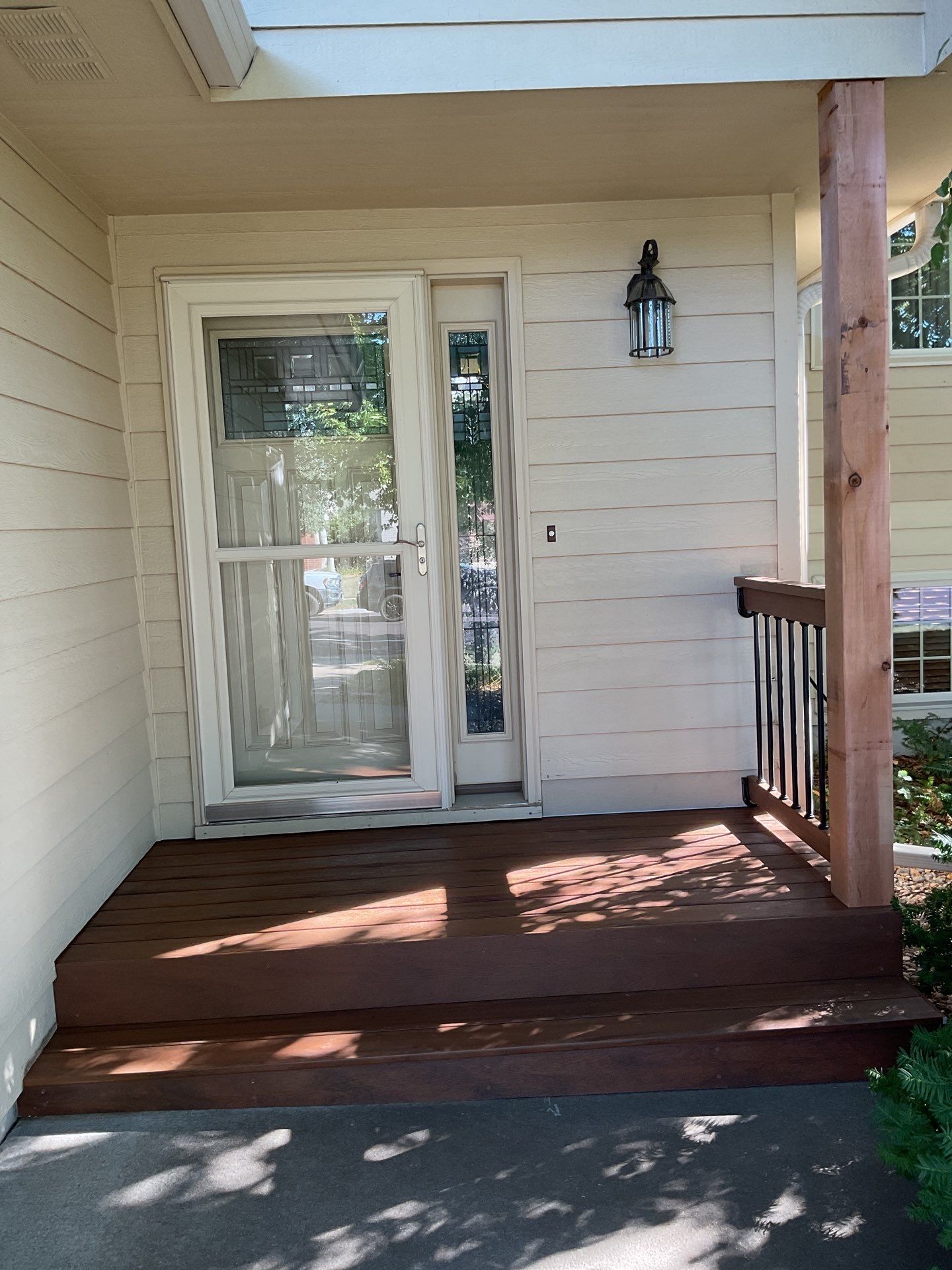 Sioux Falls Exterior Siding Replacement and Custom Deck Upgrade by Select Painting, Coatings & Garage Cabinets