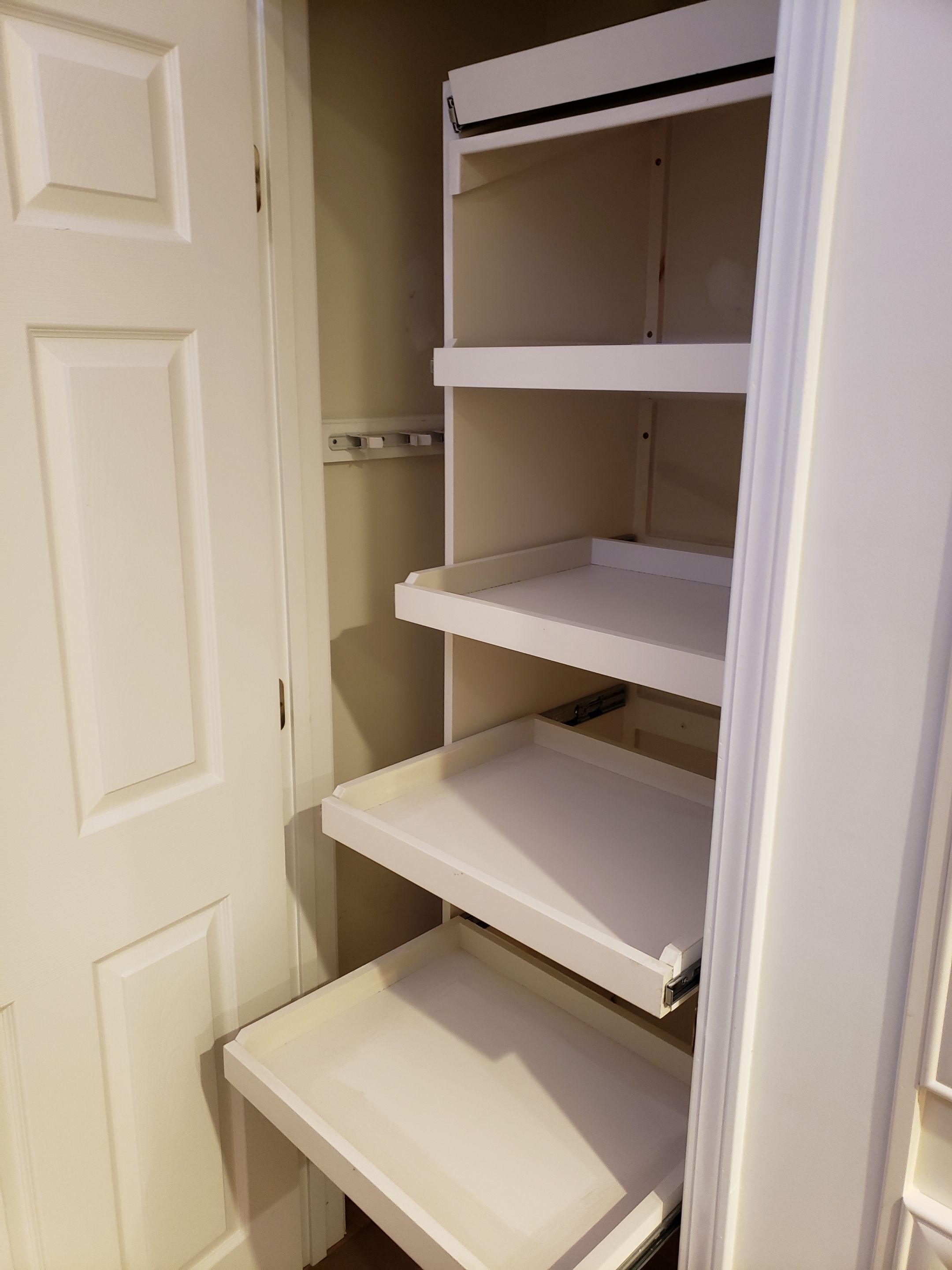 Storage Closet Build Out by A Step Above Handy LLC 