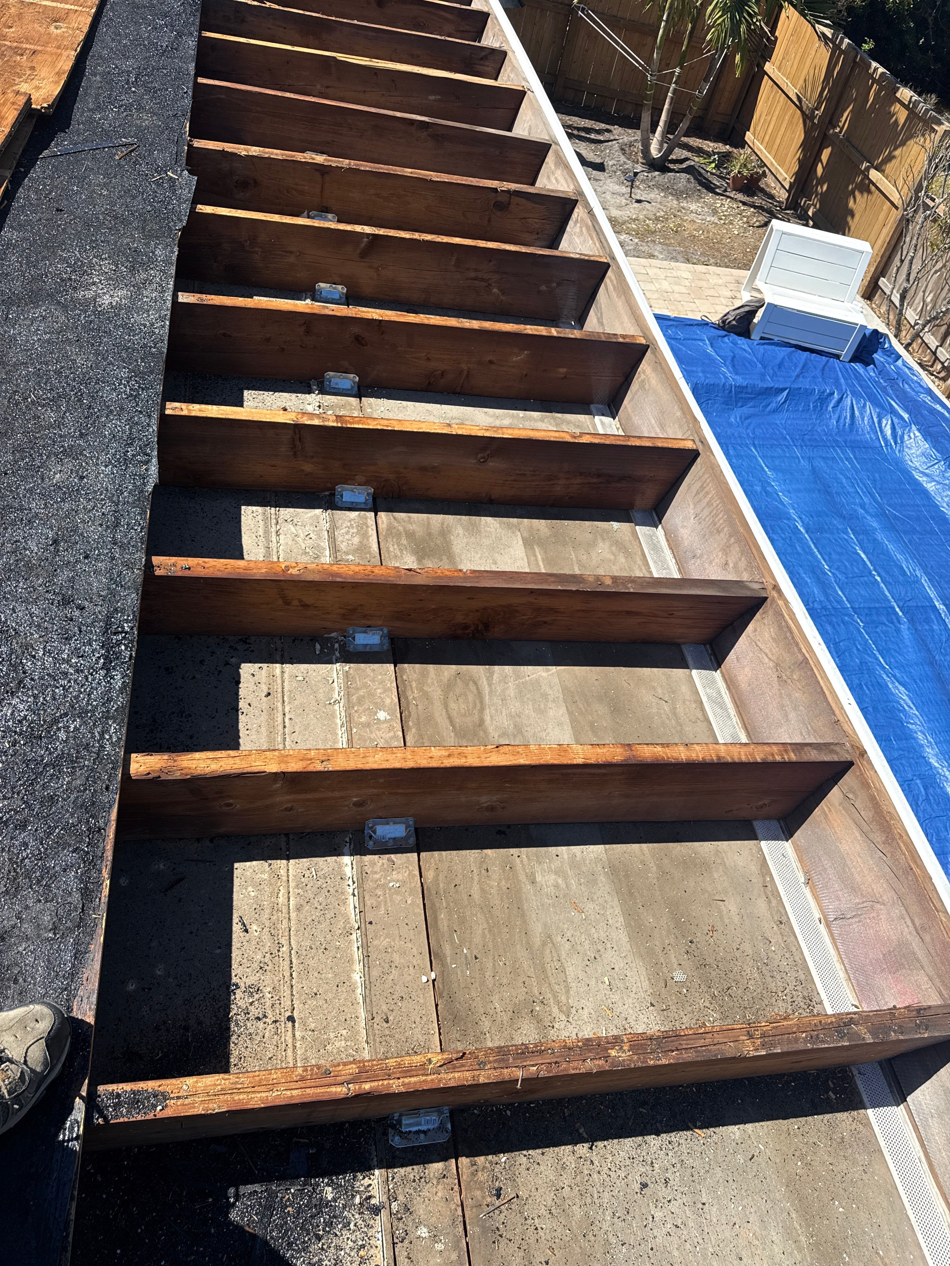 Project in St. Petersburg 33703 by Mitchell Roofing Company LLC