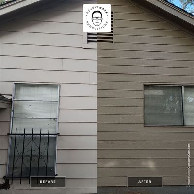 Exterior Siding Repair and Gutter Maintenance Project in Mesa Oaks Austin