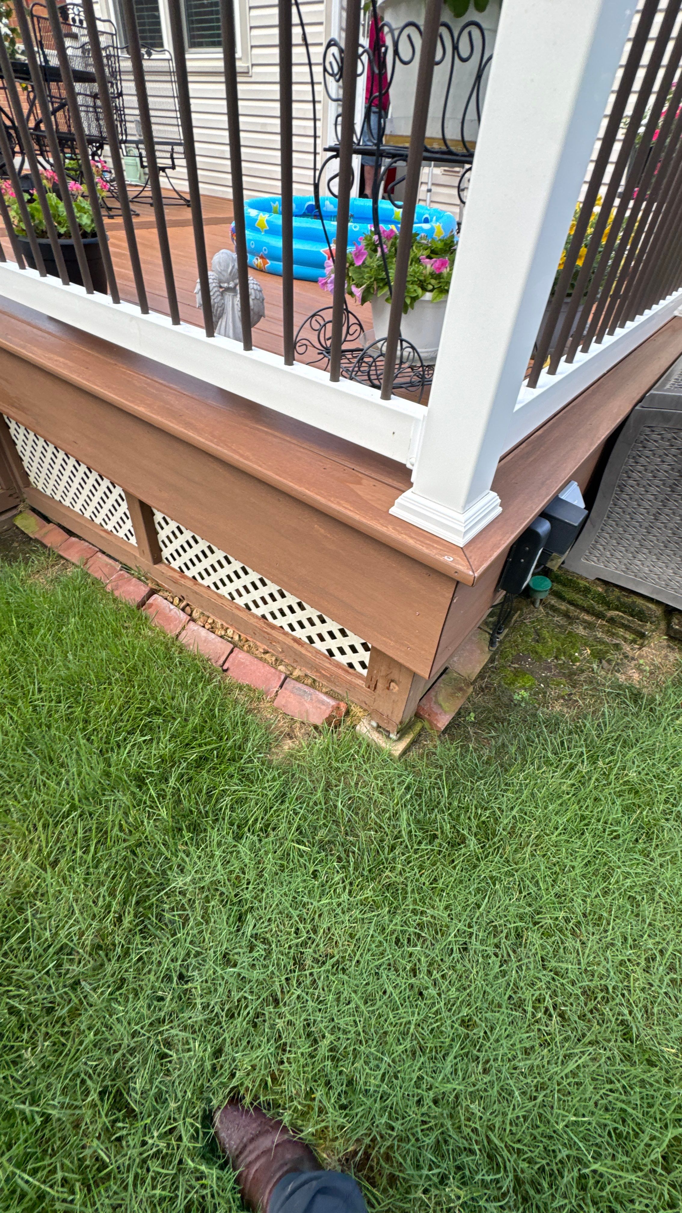Exterior Wood Restoration & Deck Improvements by Legendary Services Company LLC.