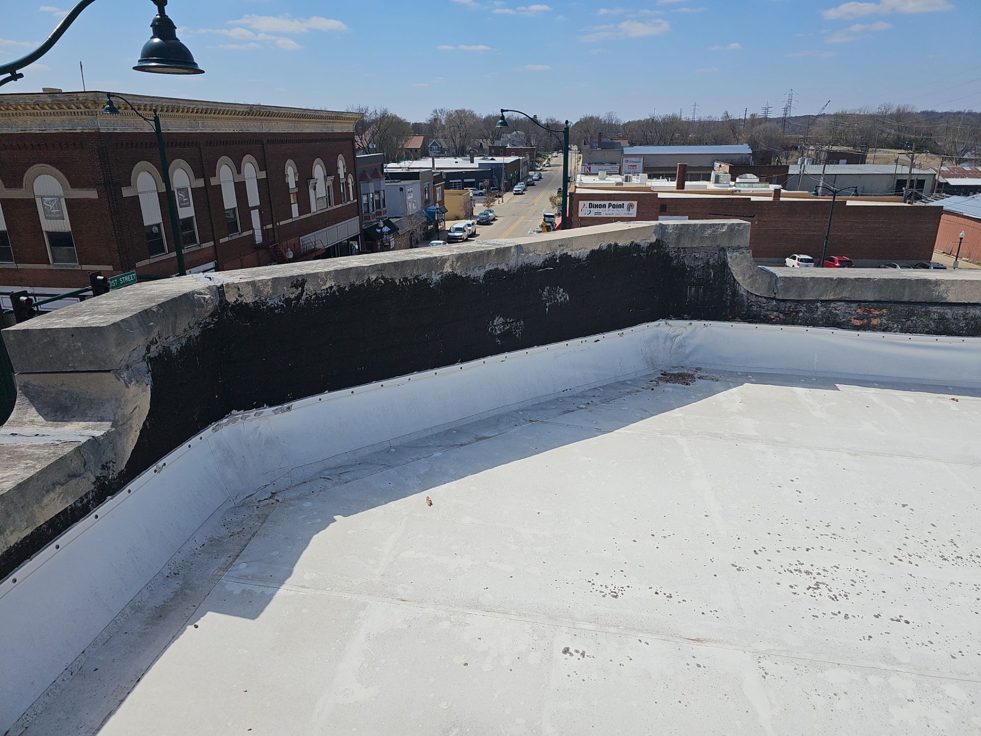 Project in Dixon by Northern Illinois Seamless Roofing 