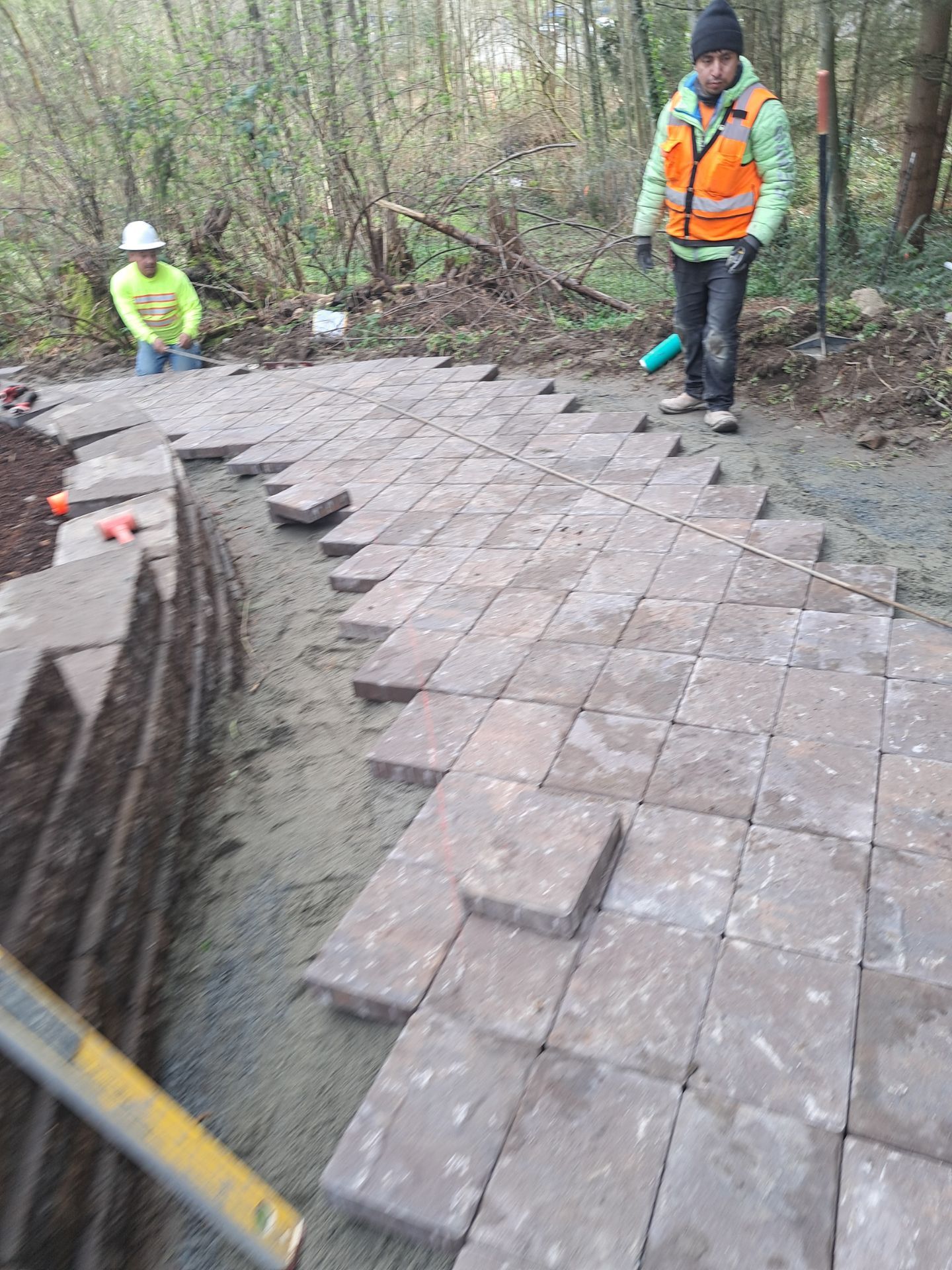 Retaining Wall and Backyard Renovation | Everett  by Jireh Asphalt & Concrete Inc 