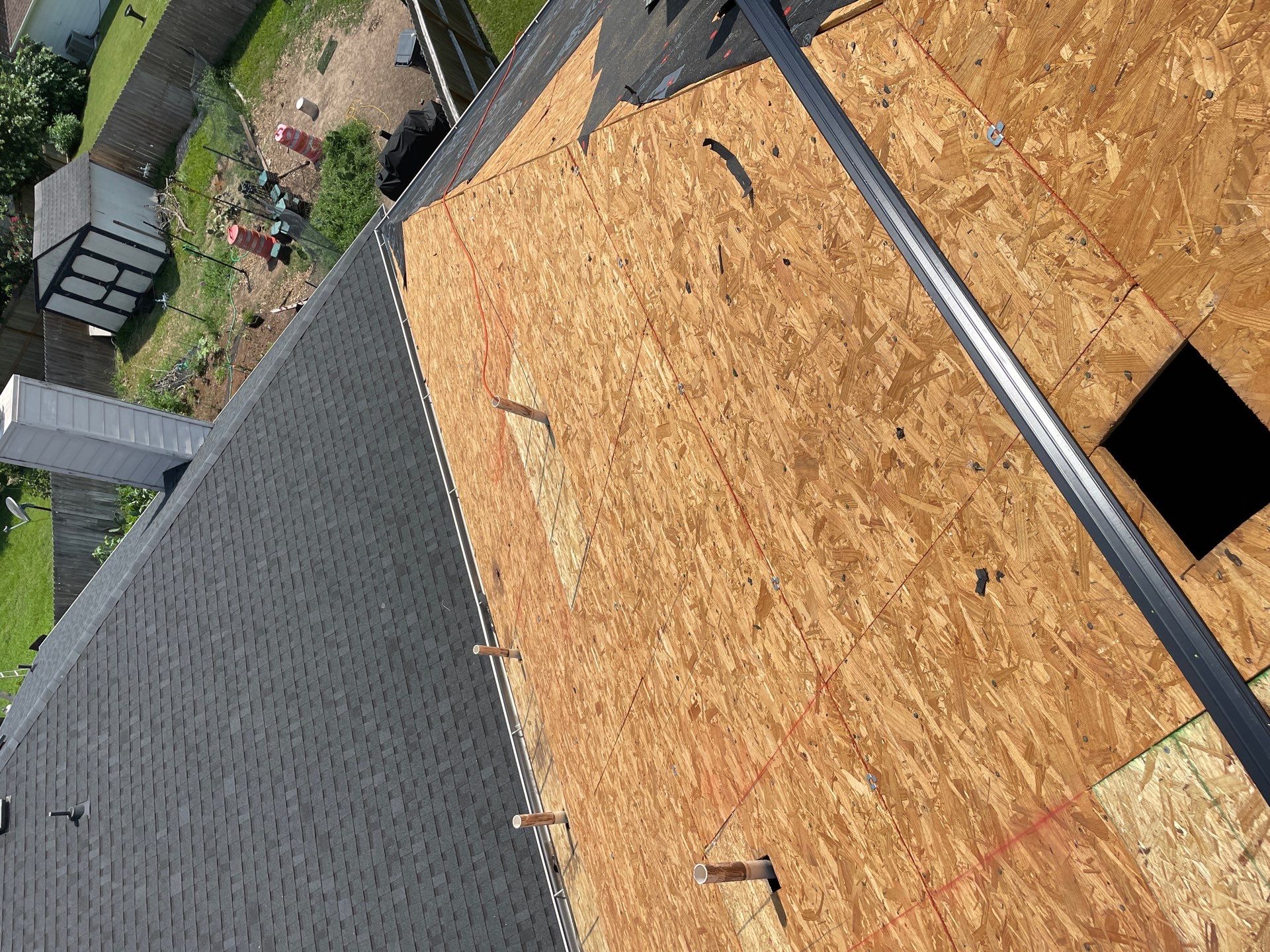 Residential Roofing Installation using Owen's Corning Duration (Lifetime) Shingles by Roof Repair Company