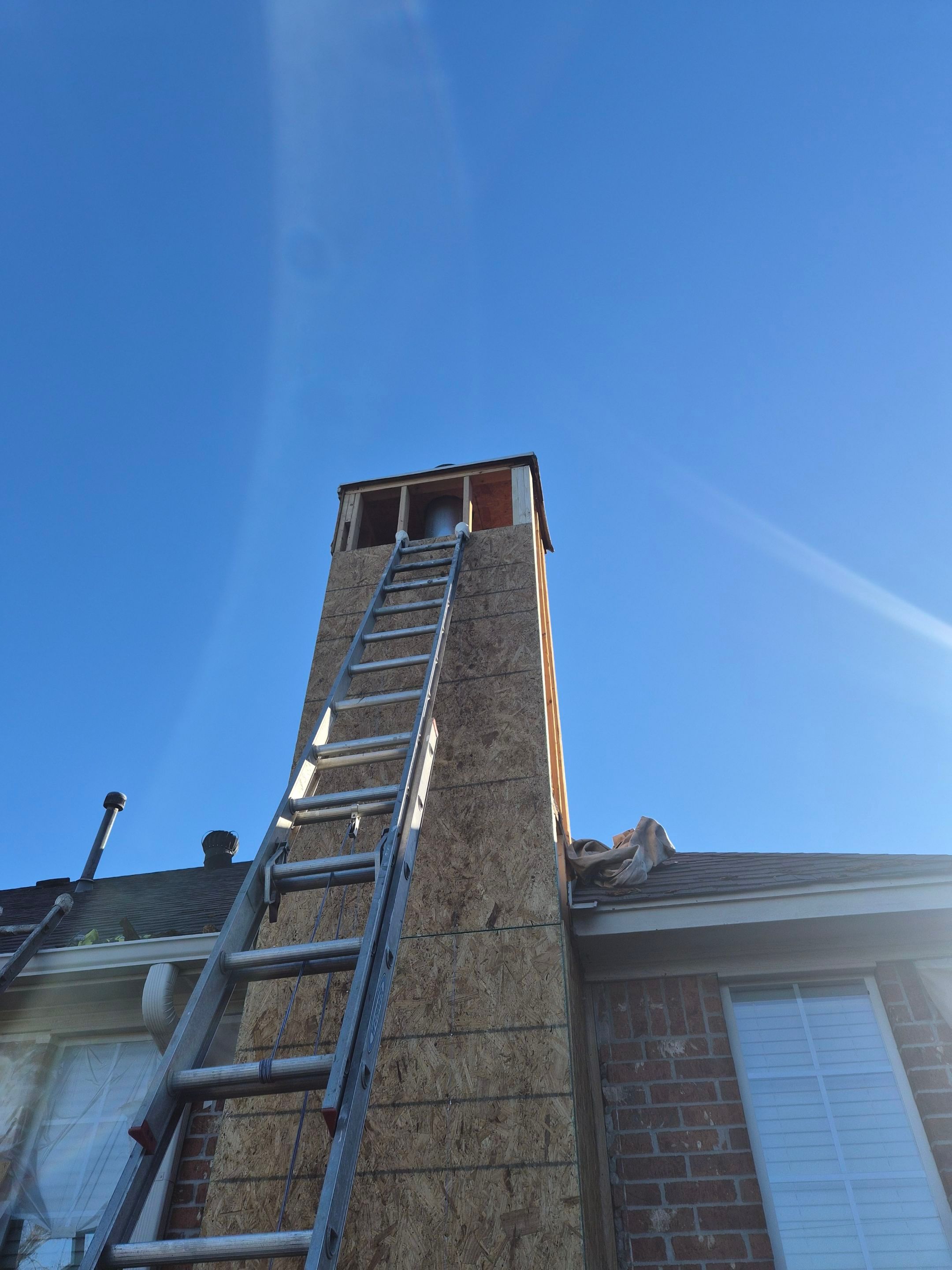 Exterior Painting & Chimney Restoration in Tyler, TX by Quality Coats Painting
