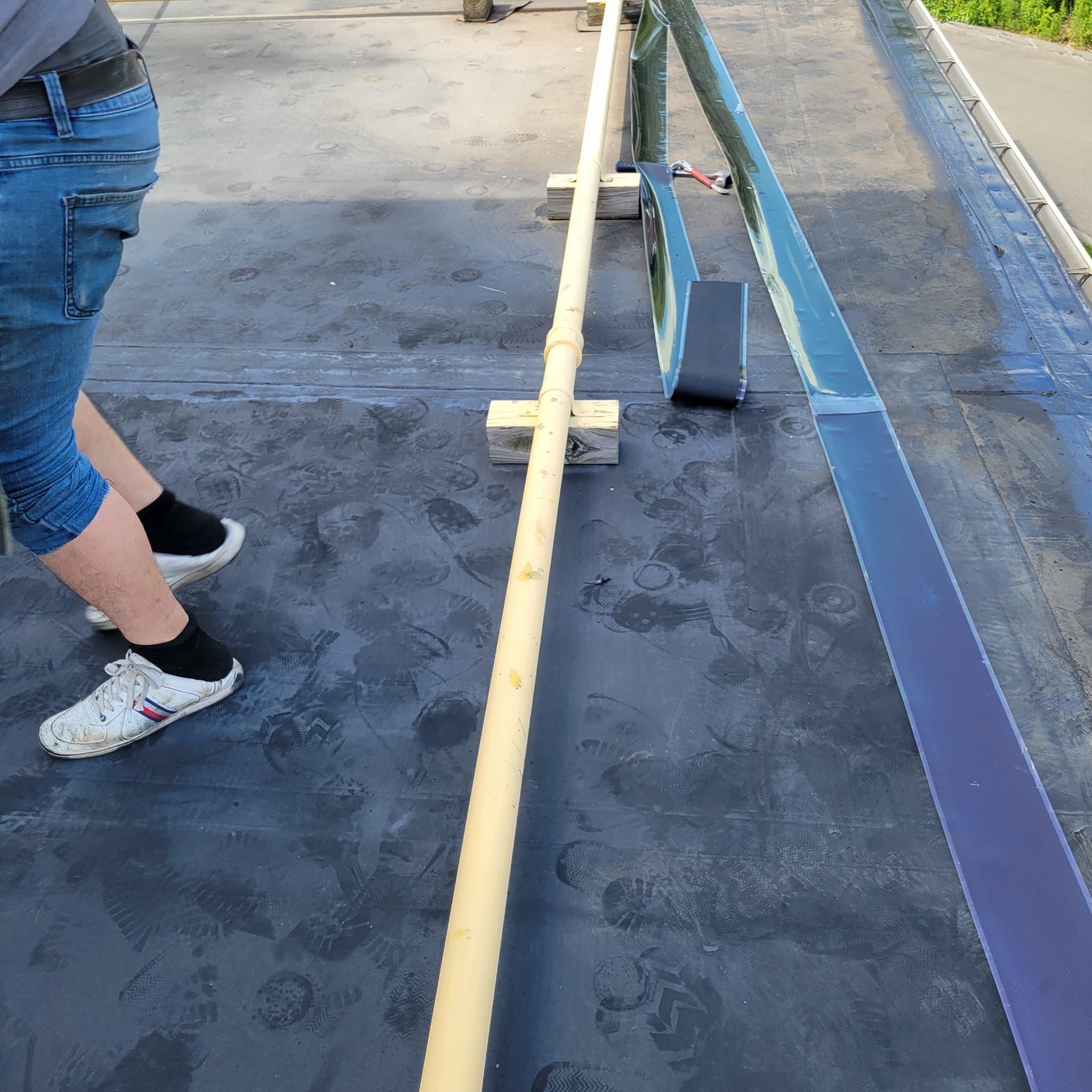 EPDM Flat Roof Installation + Seamless Gutter Upgrade by Mighty Dog Roofing of Greater Middlesex County