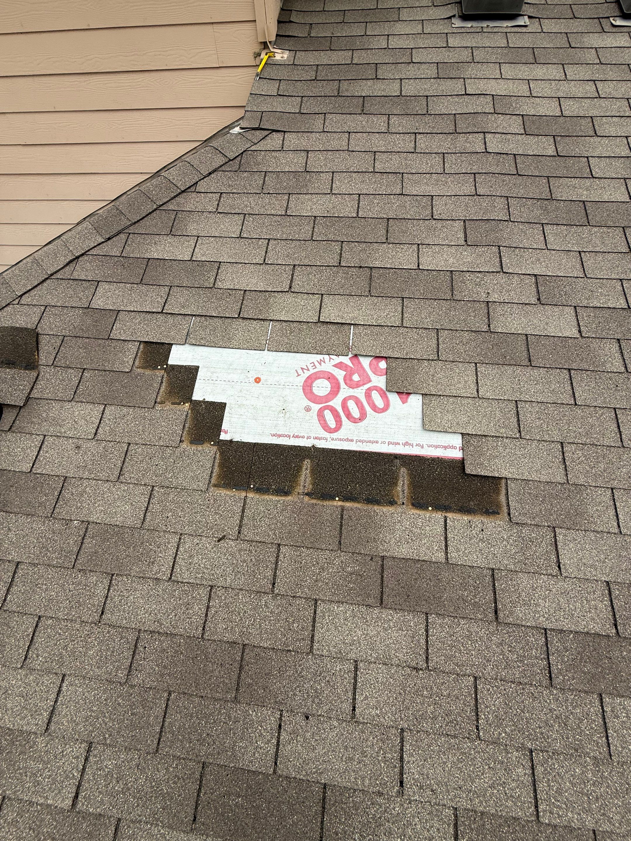 3-Tab Repair by First Out Roofing 