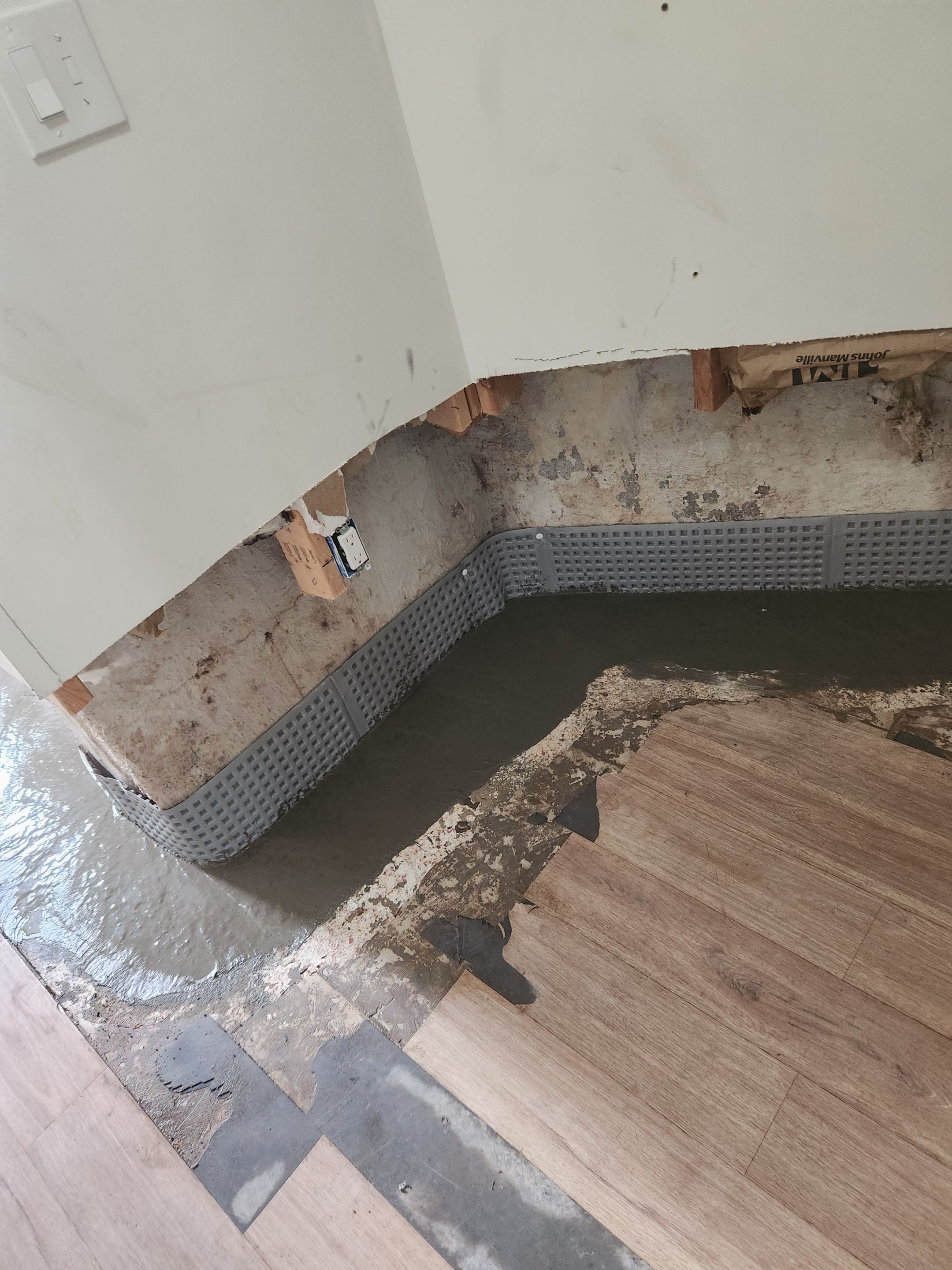 Interior French Drain Kearny NJ by Pure Service Pro, LLC 