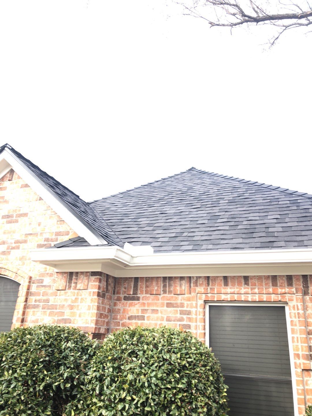 Certainteed Landmark Moire Black Roof project by Springtree Restoration 
