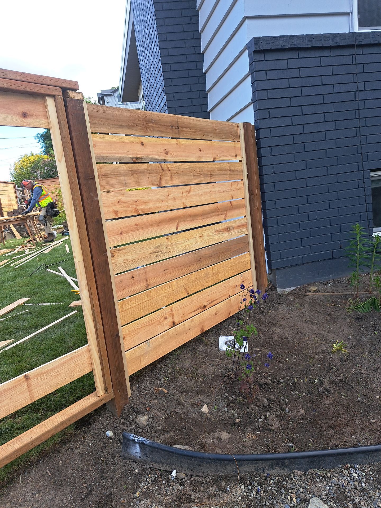 Retaining Wall & Fence Installation  by Jireh Asphalt & Concrete Inc 