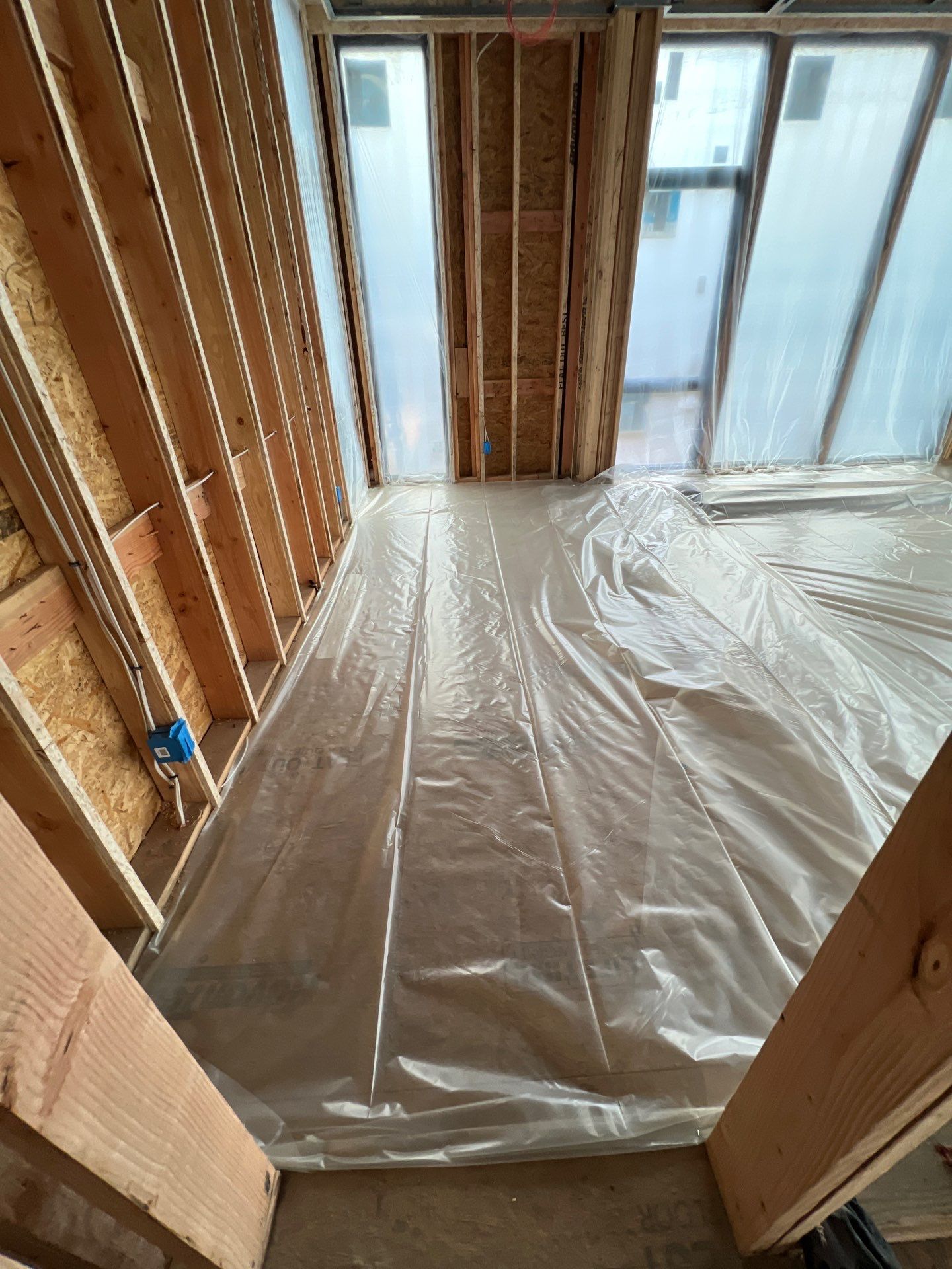 New Construction using Closed Cell Spray Foam by NYS Foam & Energy