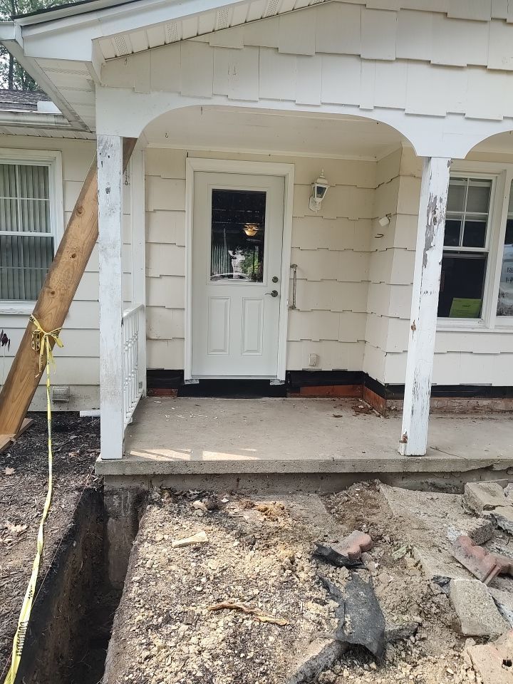 Porch and Concrete by Ivy Lea Construction