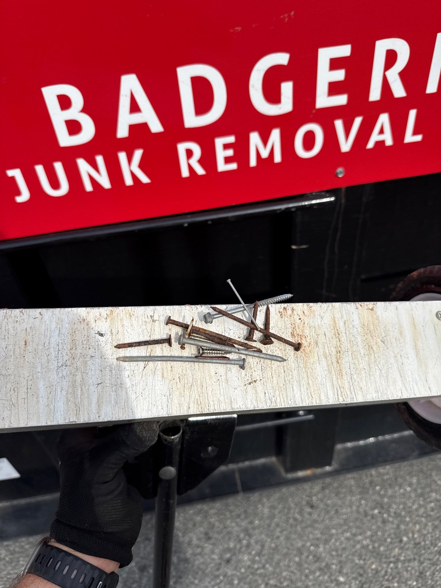 Project in Waxhaw by Badger Hauling