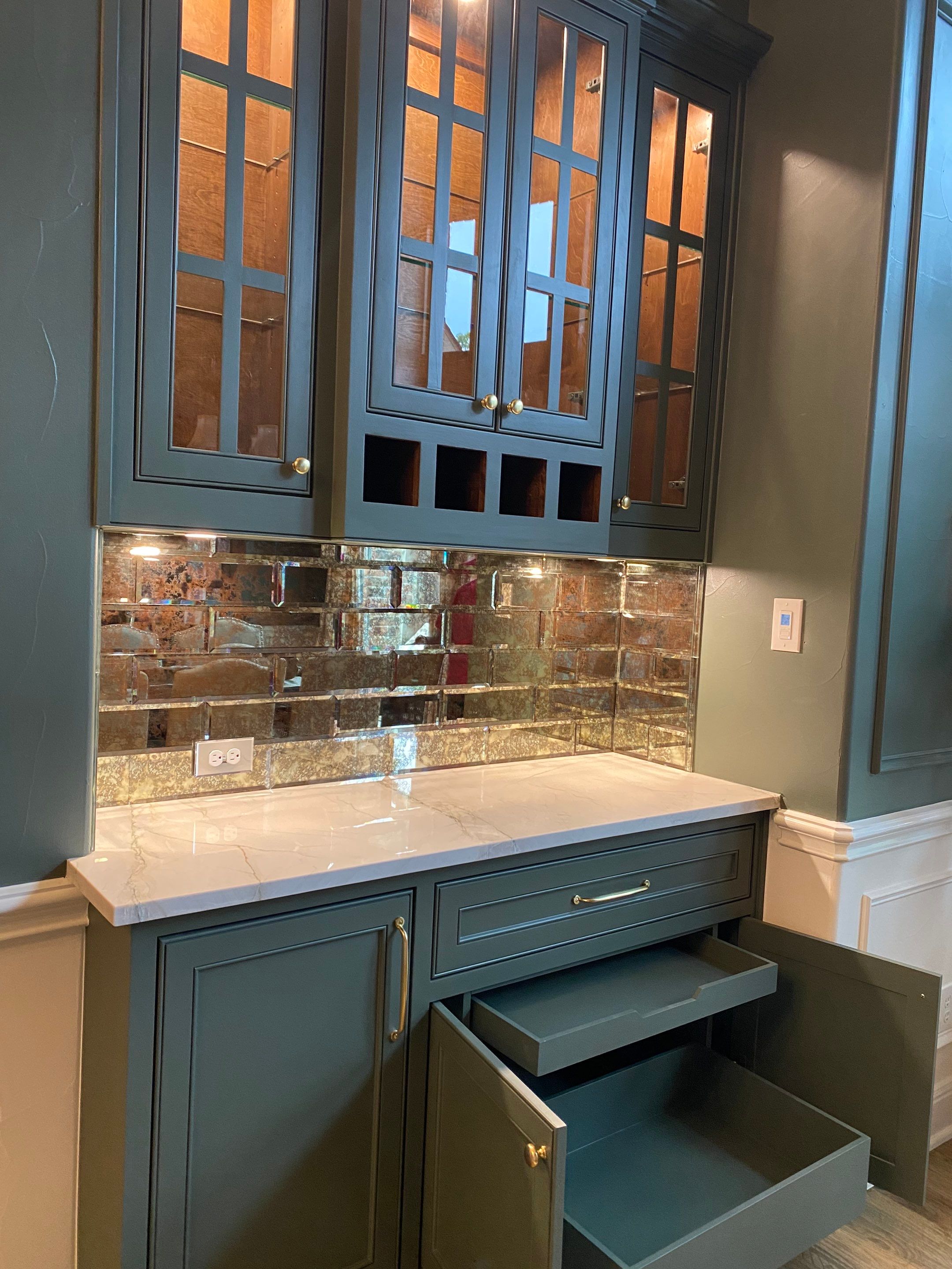 Custom Cabinetry and Trim  by SLM General Contractors & Roofing