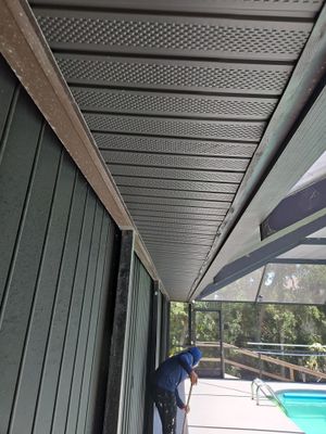 Gutter & Soffit Project in Englewood, FL