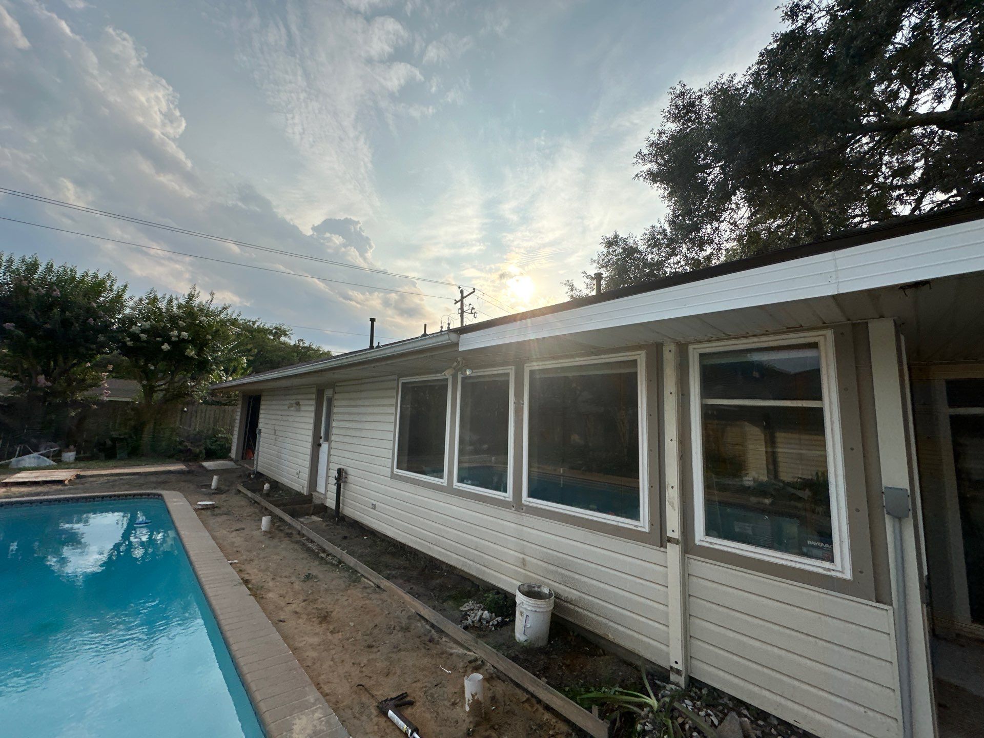 Project in Houston by Motion Roofing