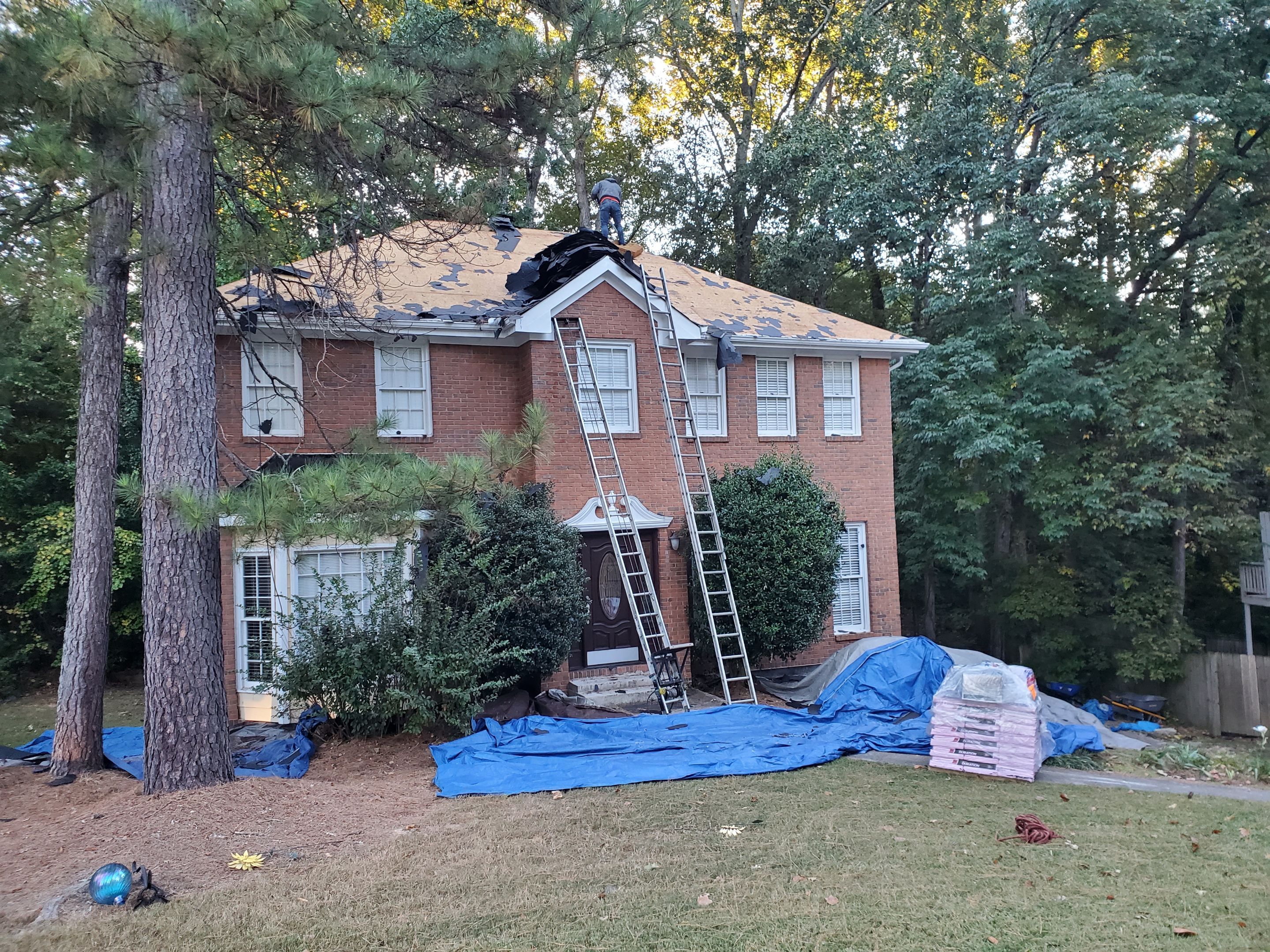 Residential Roofing Installation using Owens Corning by Inspector Roofing and Restoration