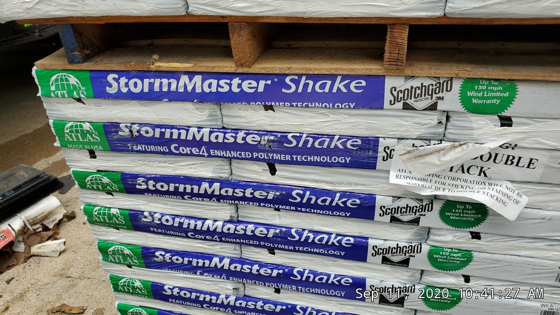 Residential Roofing Installation using ATLAS StormMaster Shake by Harvey Roofing & Construction