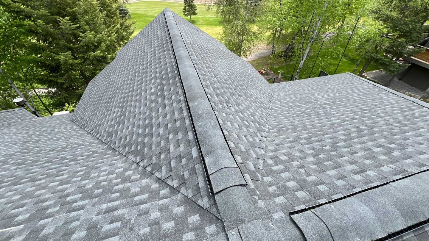 GAF HDZ Charcoal Roof Replacement  by Montana Roofing Solutions