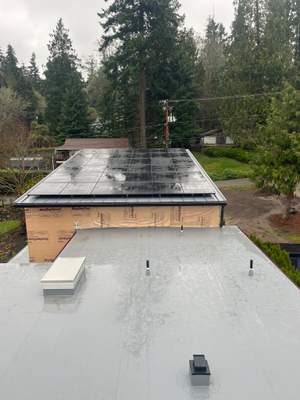 New Construction Roof Installation in Indianola, WA