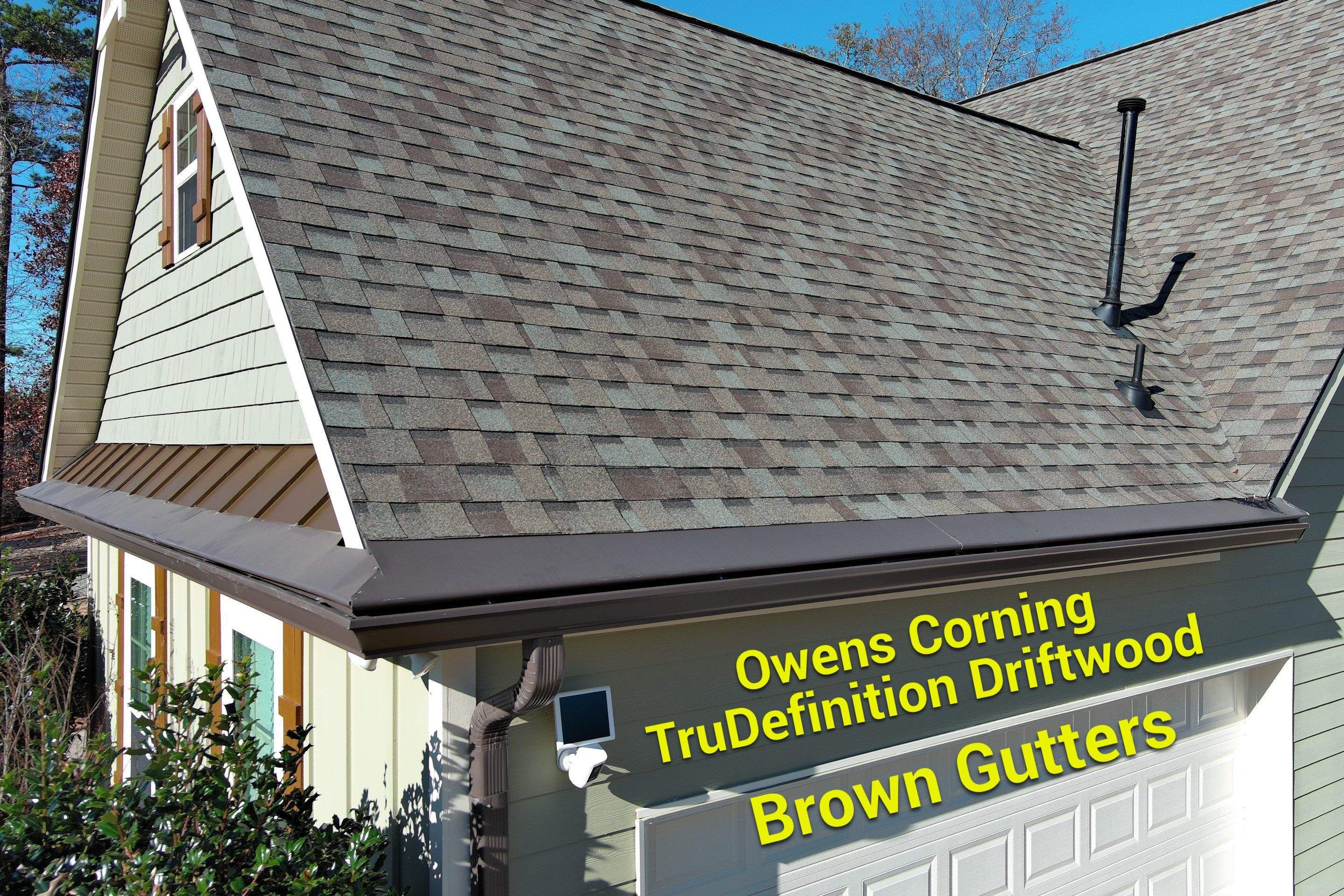 New roof installation and shingle colors by Rhino Restoration
