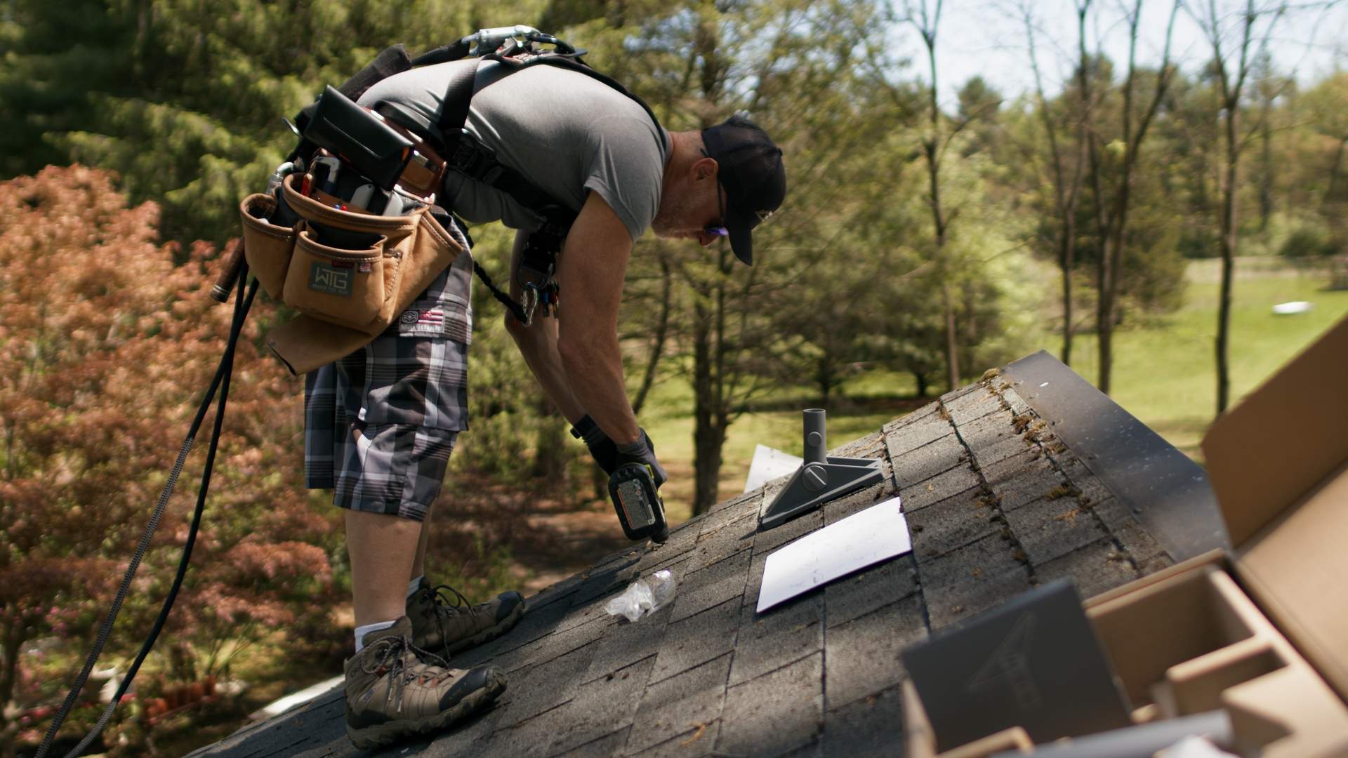 Starlink Satellite Internet Installation for Residential Cabin in WVA by American Home Contractors