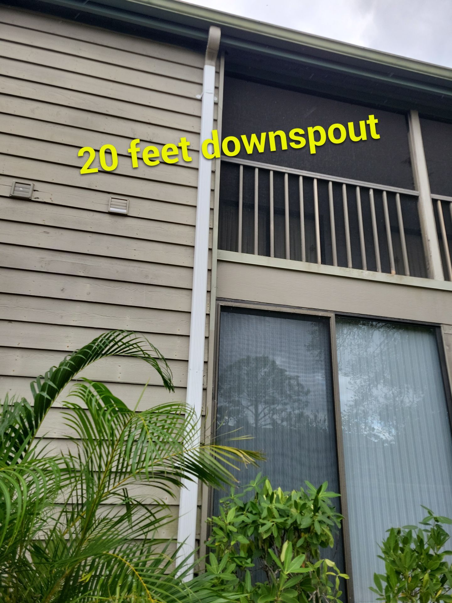 White Gutters Repair and Installation in Sarasota FL by Gutter Professors