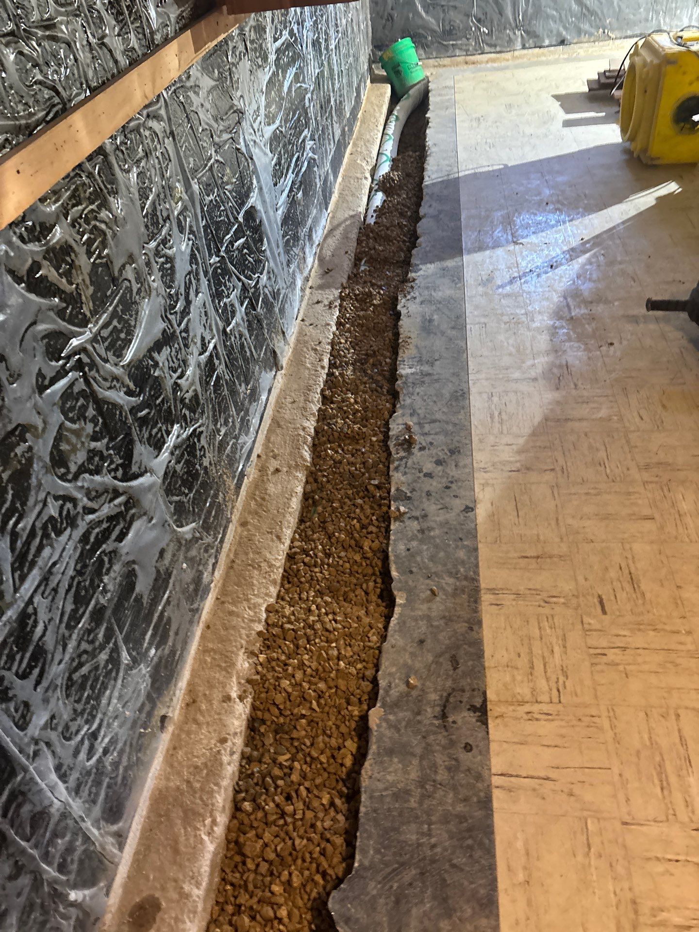 Helping Dan Get Going on His Remodel by Waterproofing Northeast