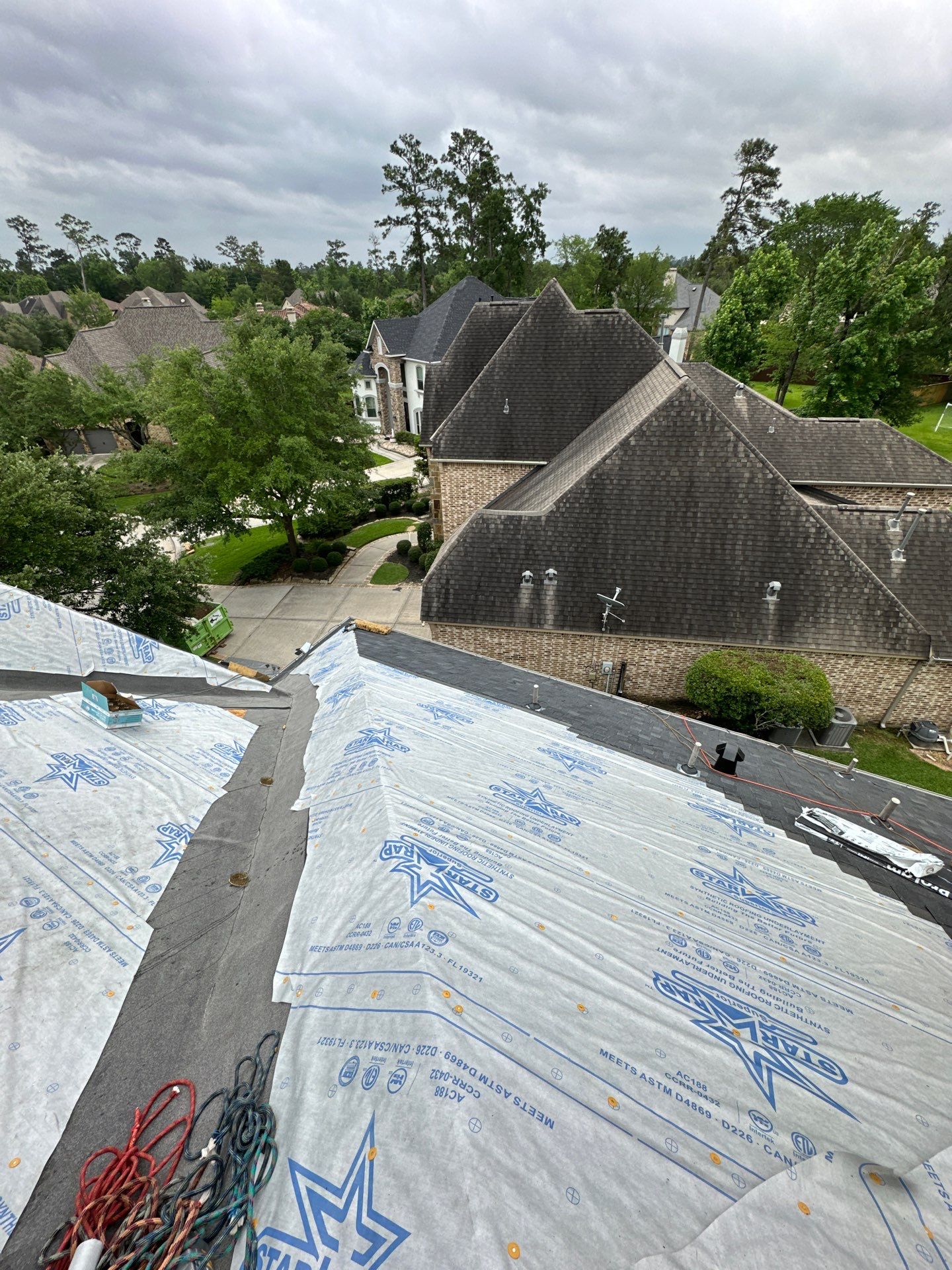 Project in Spring by Motion Roofing