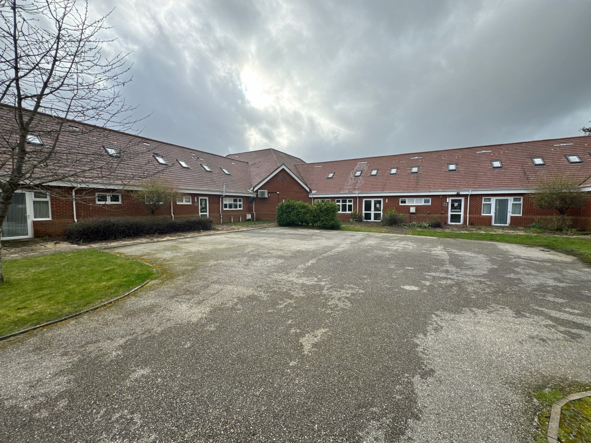 Large Care Home Roof Clean using Mosmatic FSC and Biocide by Ges Exterior Cleaning ltd