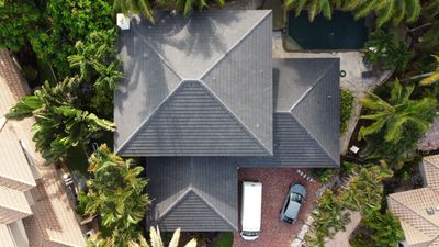 Residential Roofing Installation using Eagle Roofing Tile