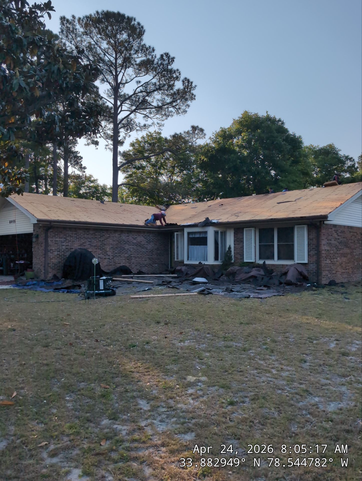 Fortified Re-Roof in Brunswick County by RGR Construction and Roofing, LLC