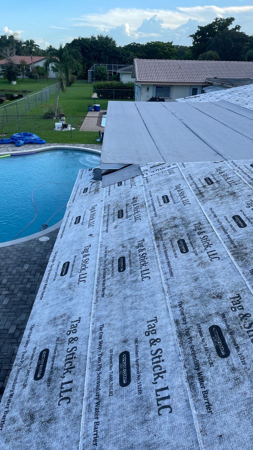 Residential Roofing Installation using Eagle Roofing Tile by BLUES BROTHERS ROOFING