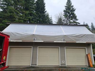 Residential Duradek Installation in Progress in Port Ludlow, WA