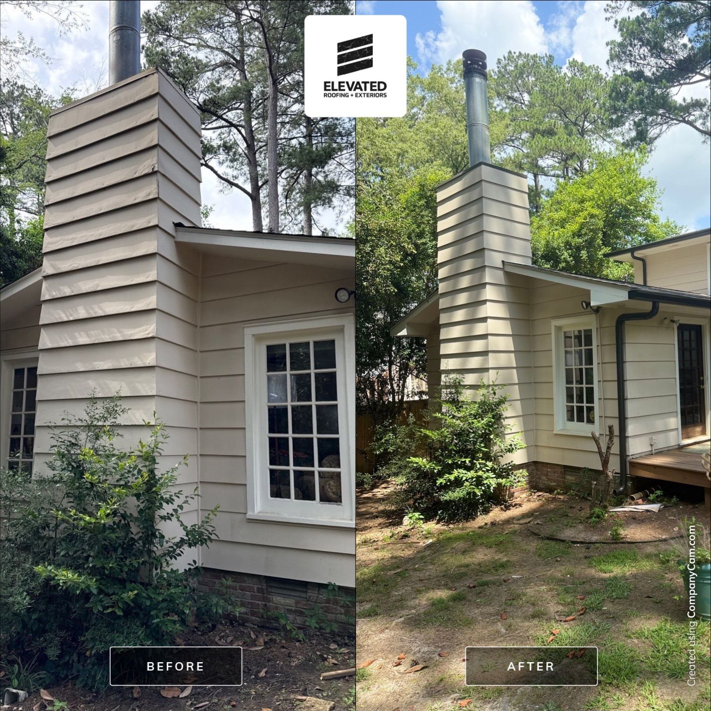 Full Exterior Makeover – Retail Restoration | Jackson, MS by Elevated Roofing + Exteriors