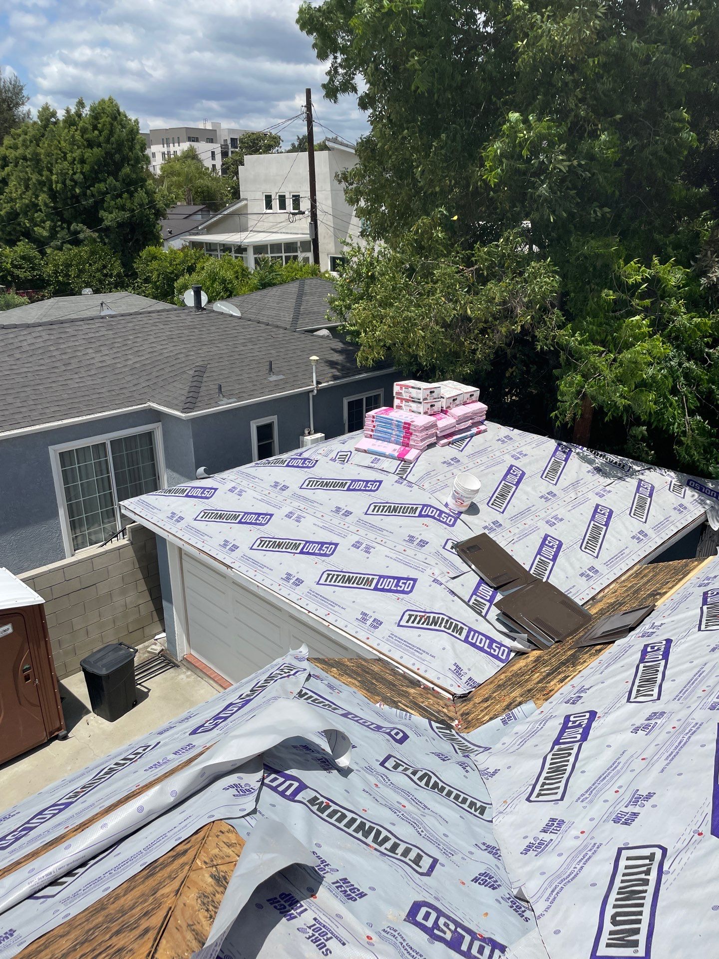 Residential Project in Pasadena, CA by Hull Brothers Roofing