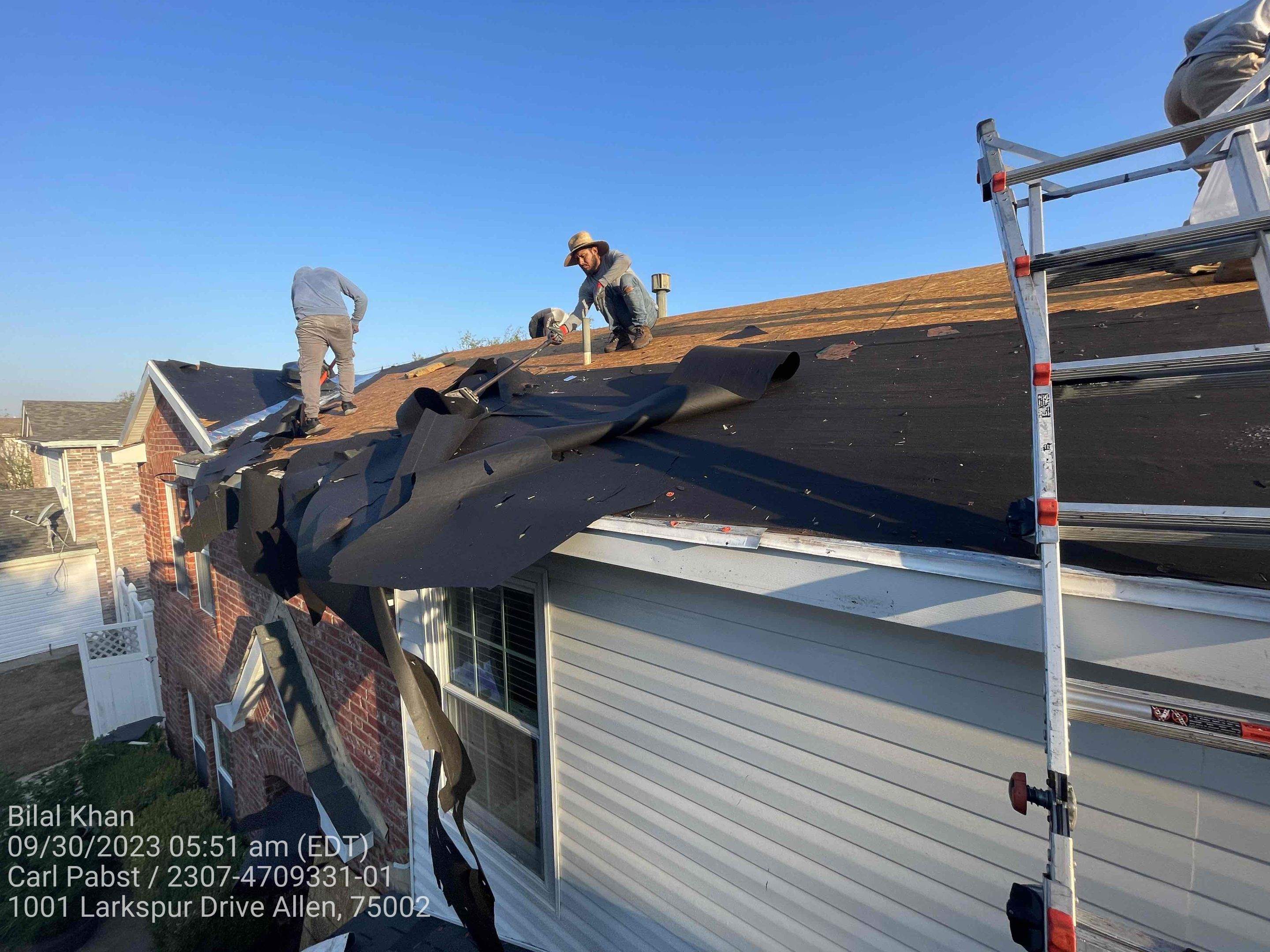 Project in Allen by Zeus Exteriors
