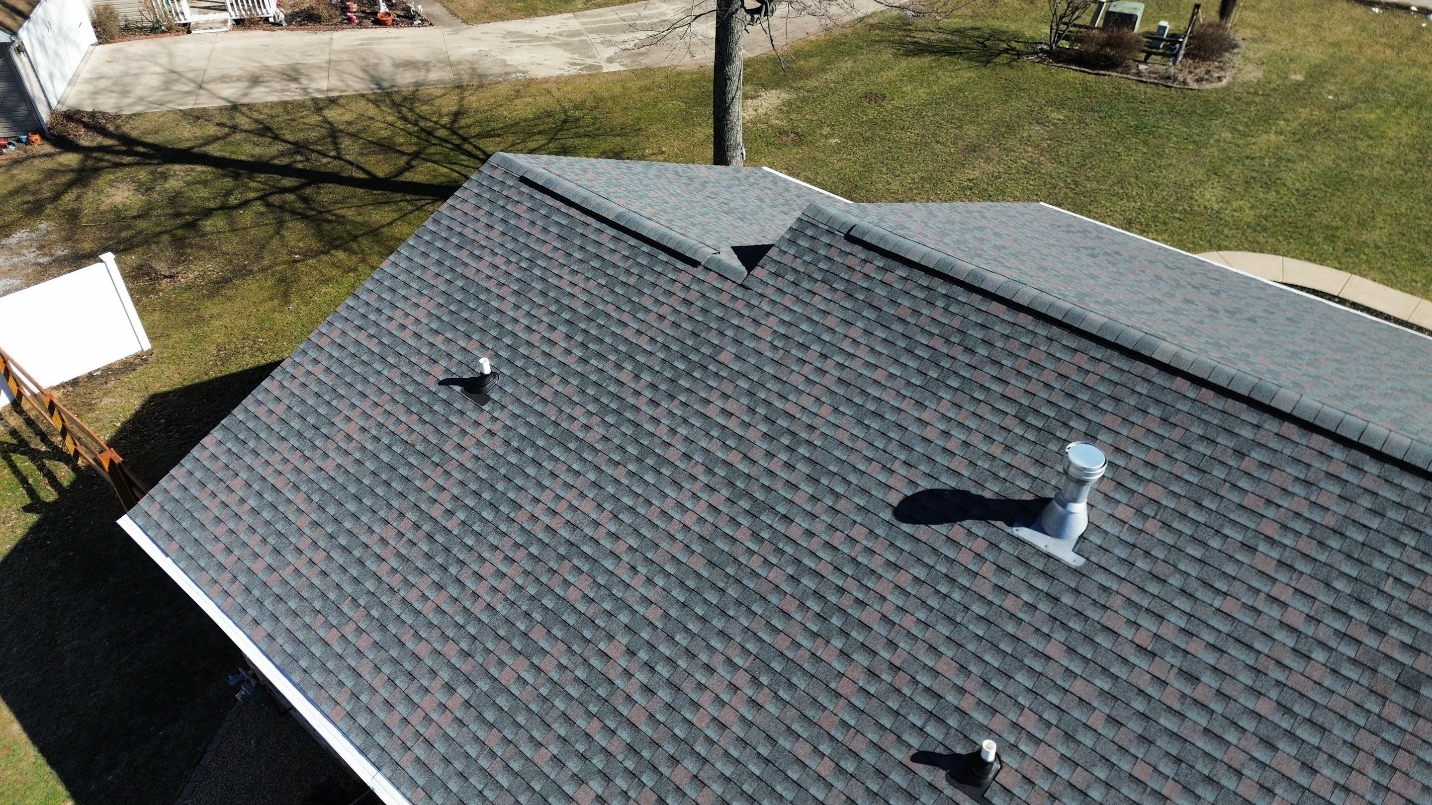 Residential Roofing Installation using Timberline HDZ Shingles - Williamsburg Slate by RoofX 