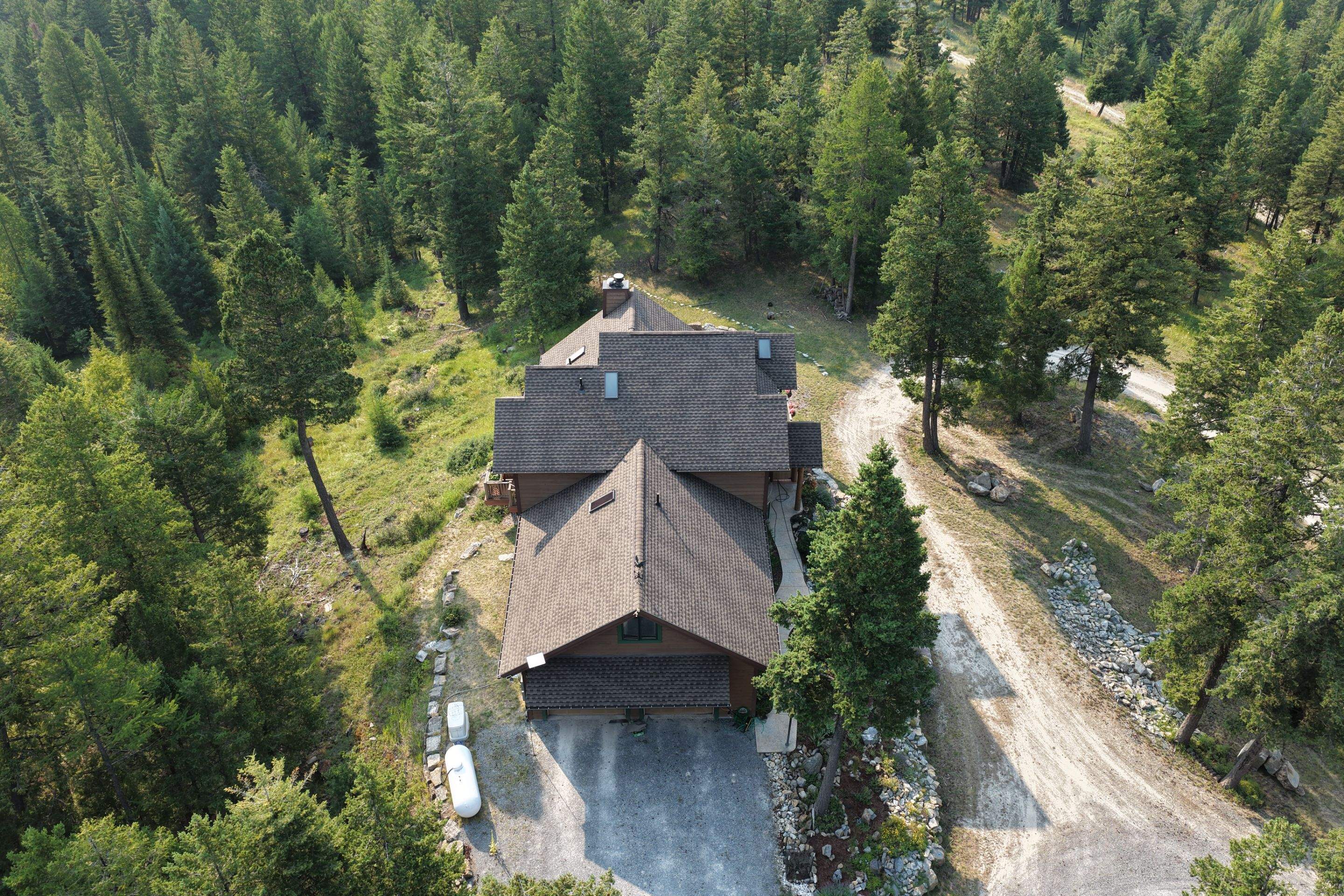 Roof Replacement - GAF Timberline UHDZ - Barkwood  by Montana Roofing Solutions