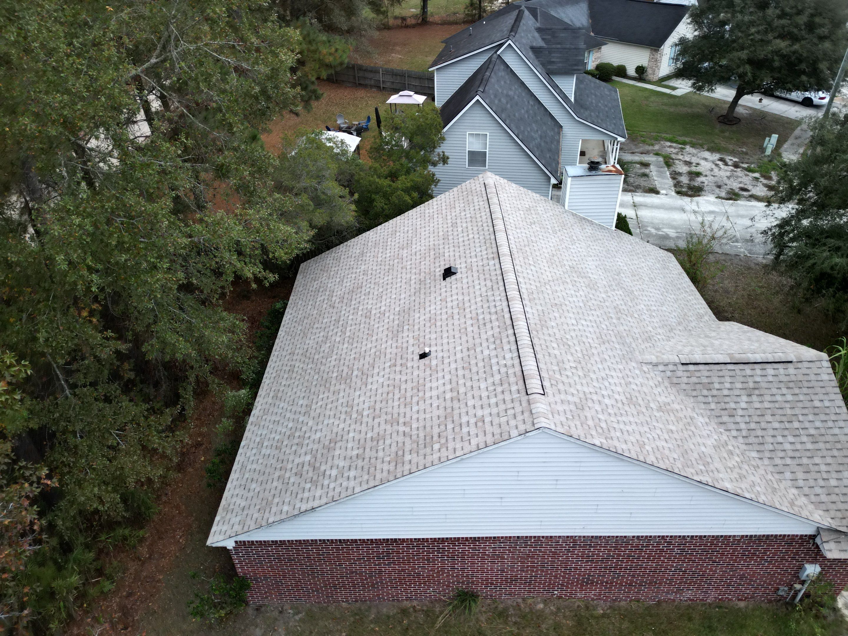 Residential Roofing Repair using Atlas Pinnacle Pristine Tan Mist by Talya Roofing