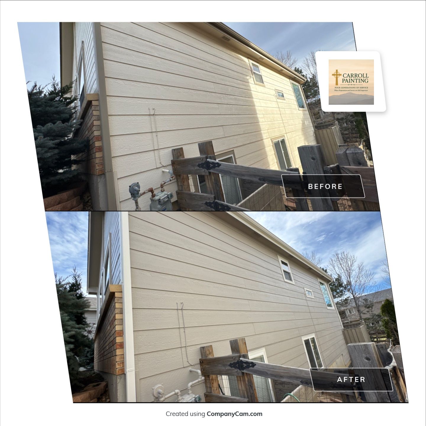 Siding and Trim Paint near NorthGate by Carroll Painting LLC