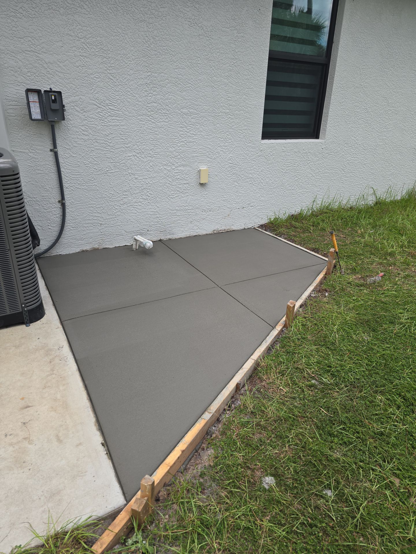 Concrete Pad in North Port, FL by Smirnov Construction Inc
