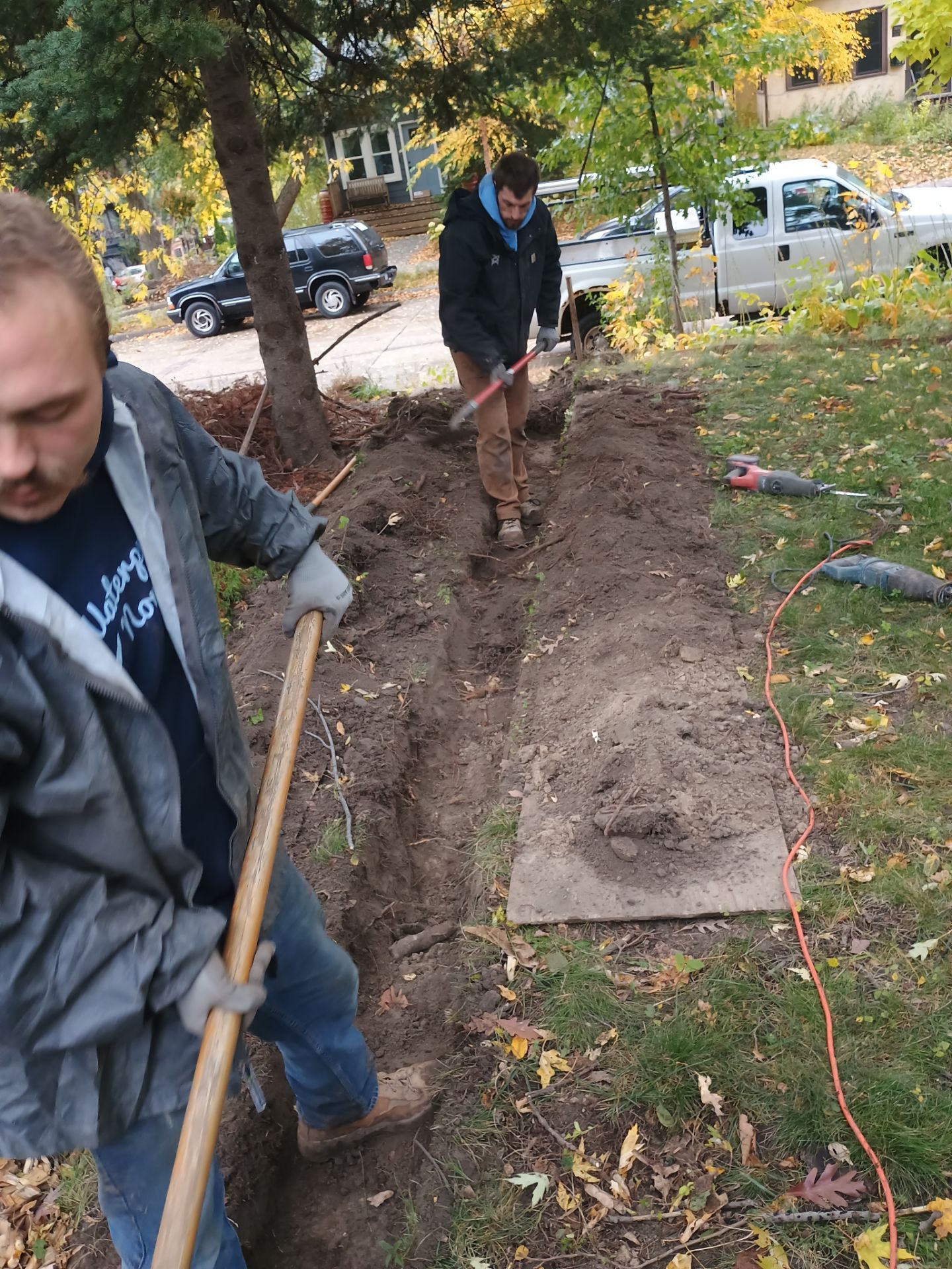 A French Drain for Maya by Waterproofing Northeast