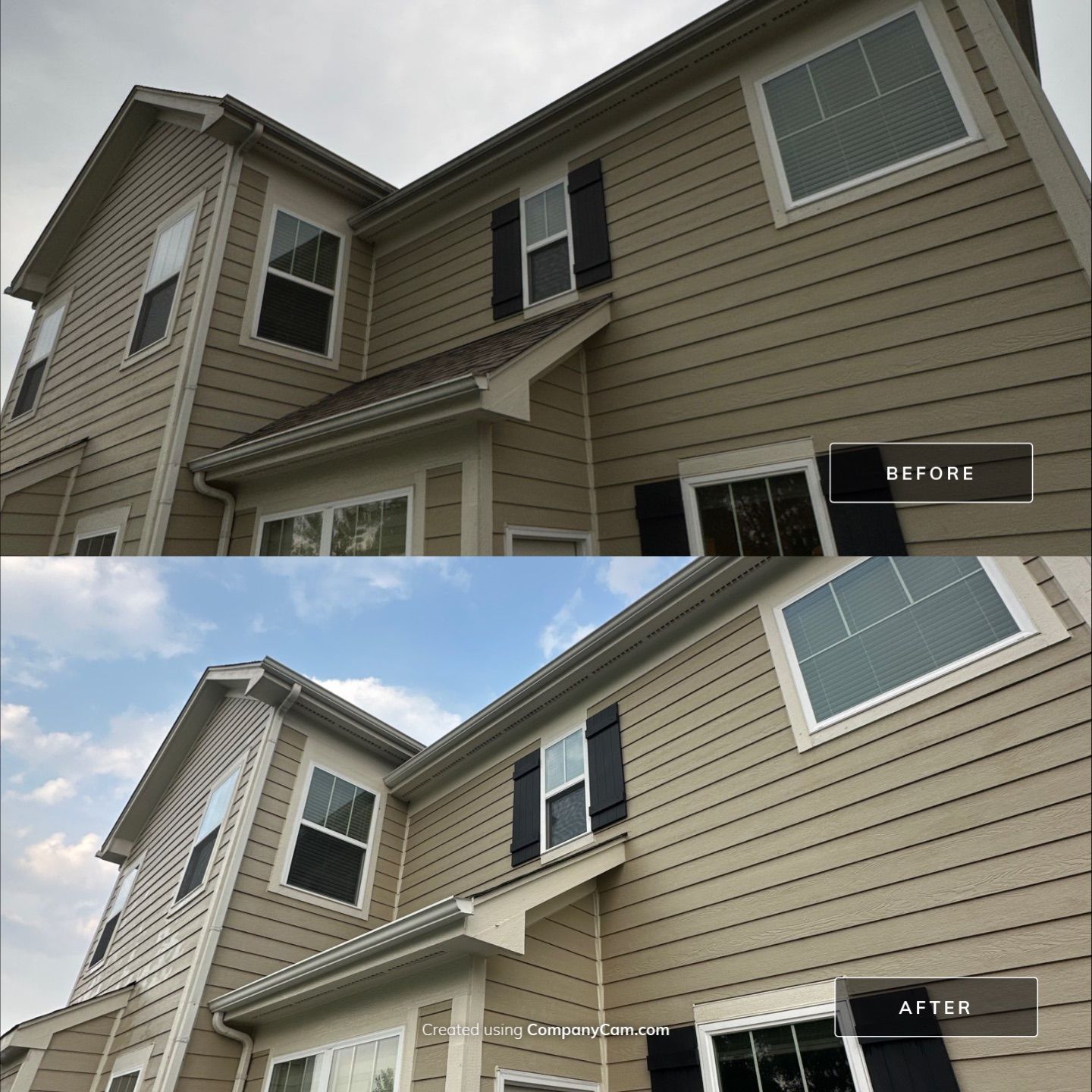 Project in Village of Lakewood by Simmons Power & Soft Washing