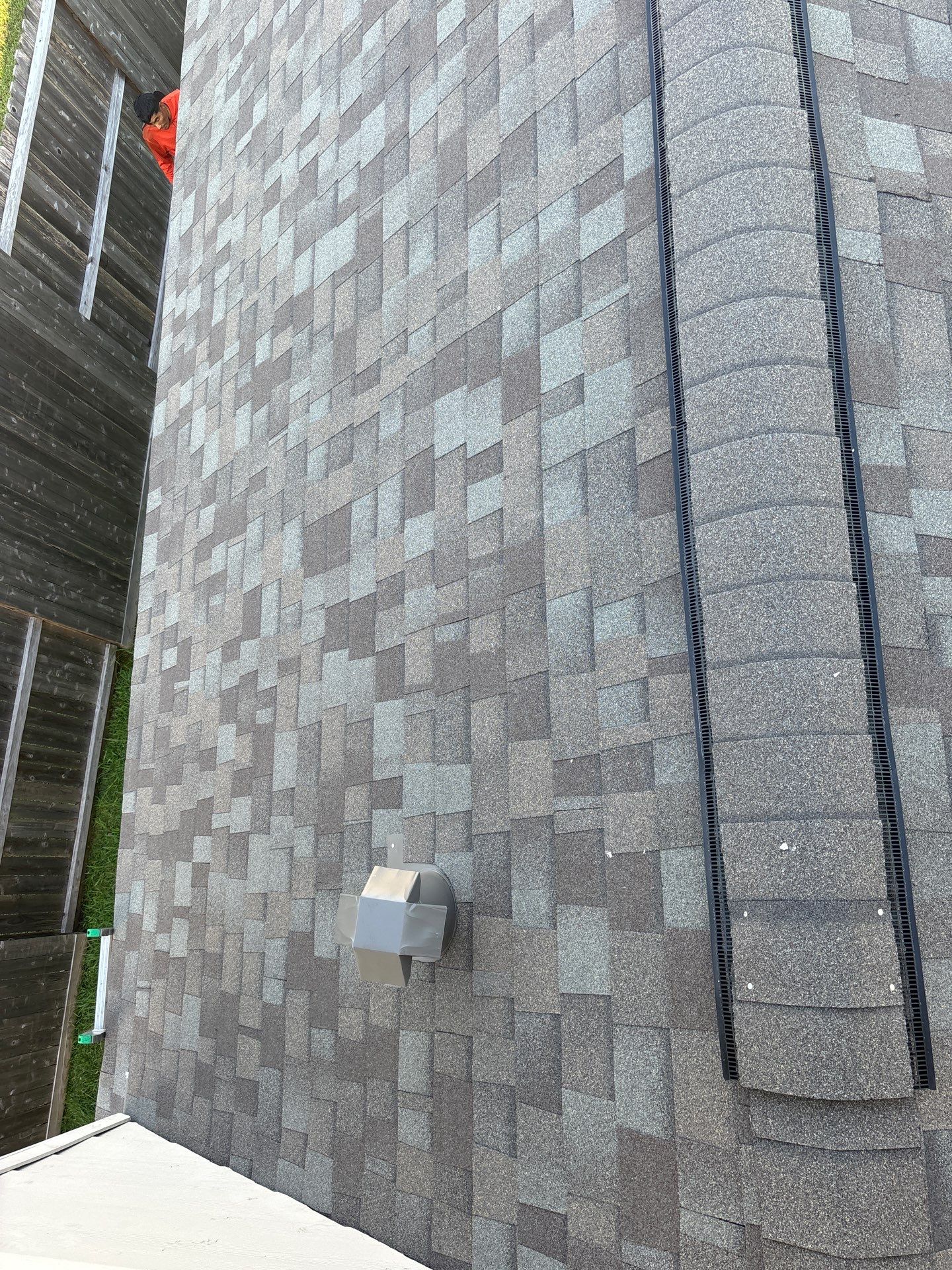 Residential Roofing Installation using Owen's Corning Duration (Lifetime) Shingles by Roof Repair Company